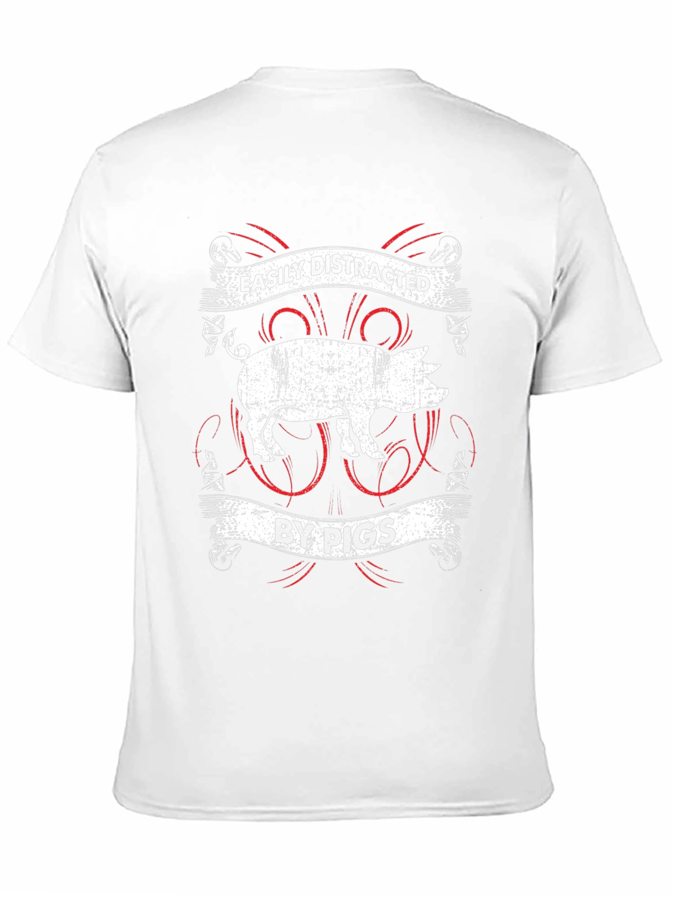 Easily Distracted By Pigs Graphic Tee