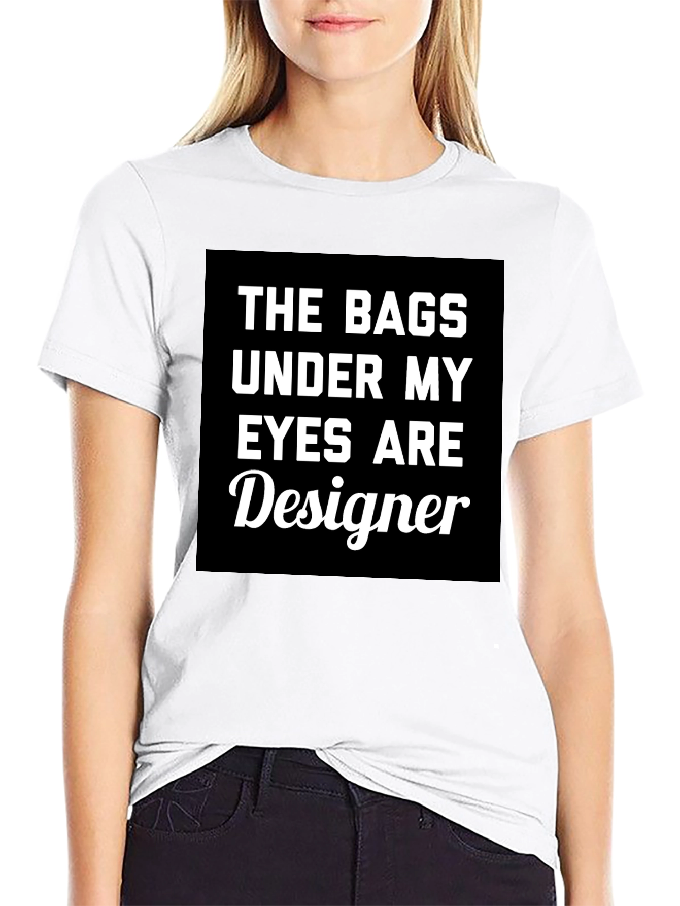 Designer Bags T-Shirt - Humorous Graphic Tee