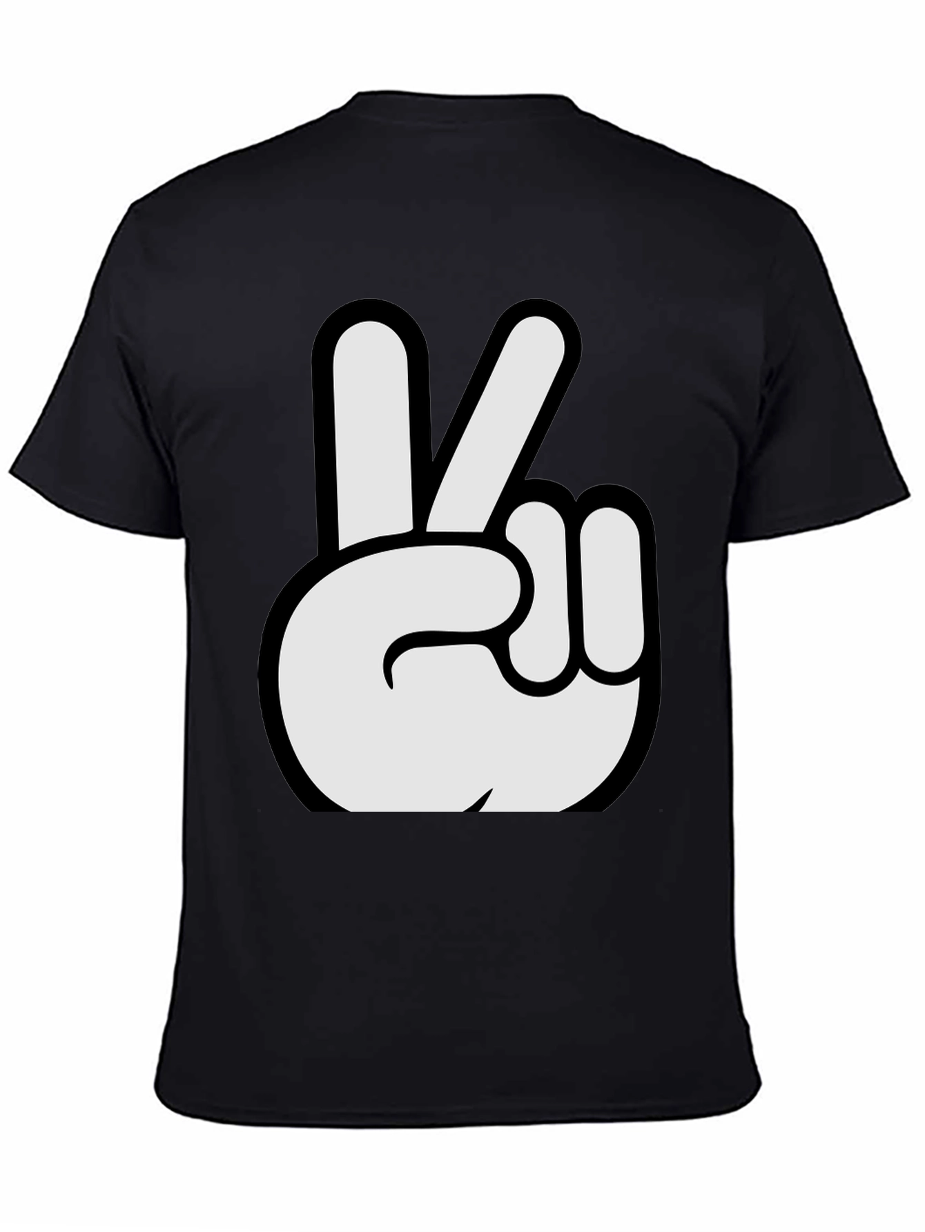 Peace Sign Graphic T-Shirt