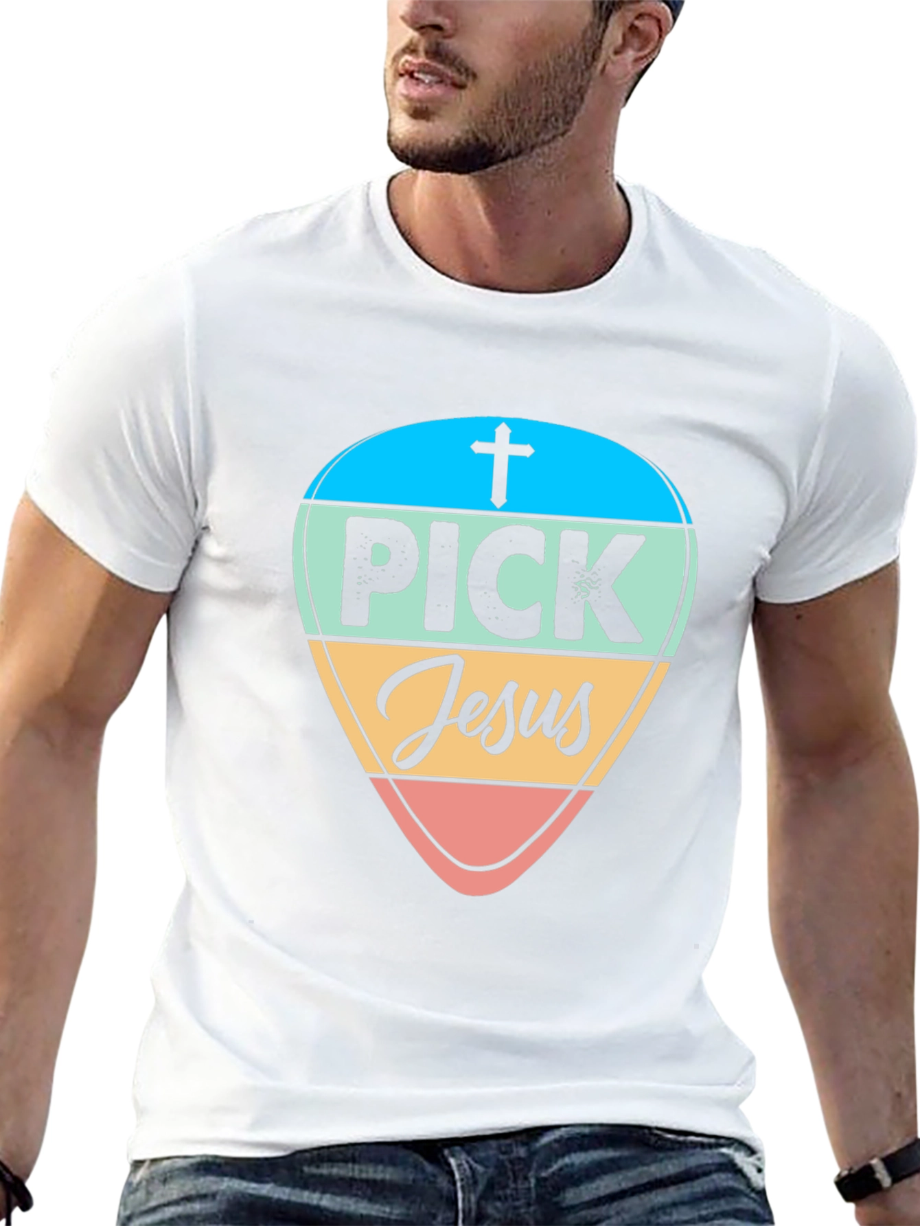 Pick Jesus Graphic Tee - Christian T-Shirt