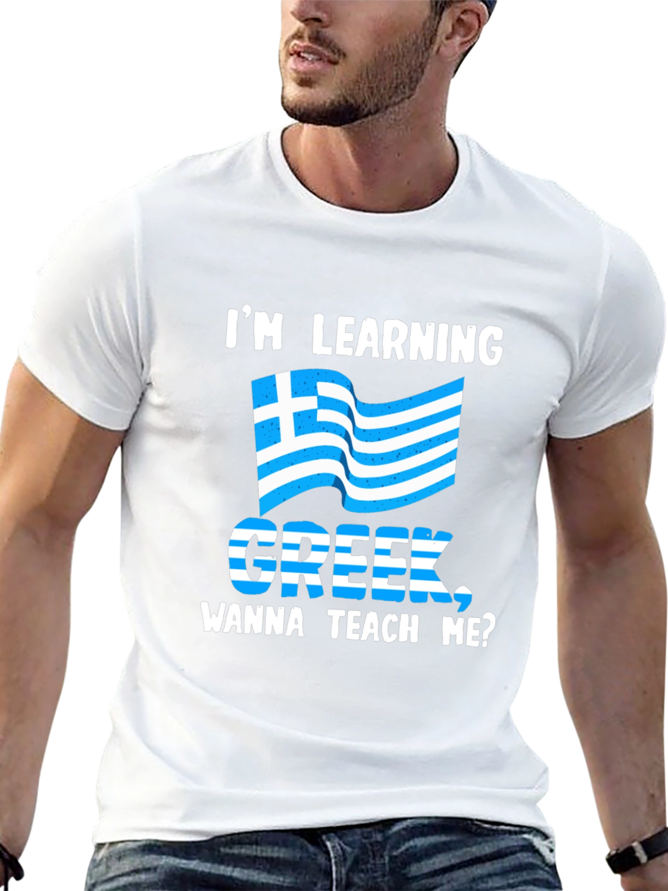 Im Learning Greek T-Shirt