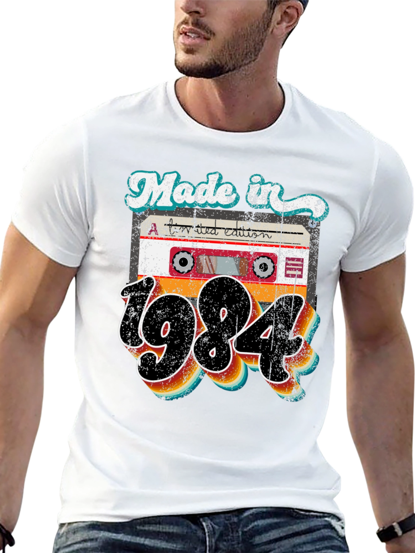 Made in 1984 Cassette Tape Graphic Tee