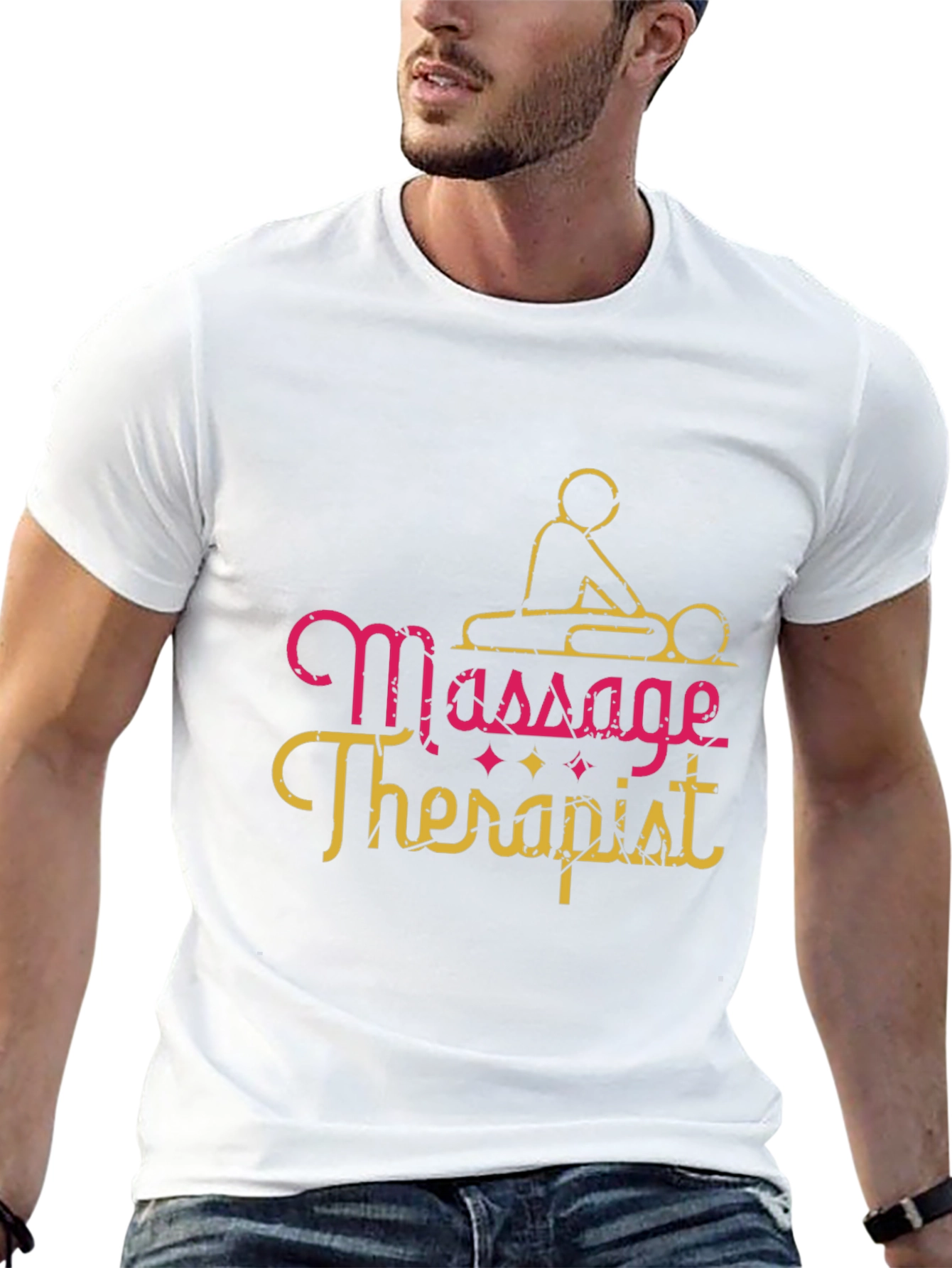 Massage Therapist Graphic T-Shirt