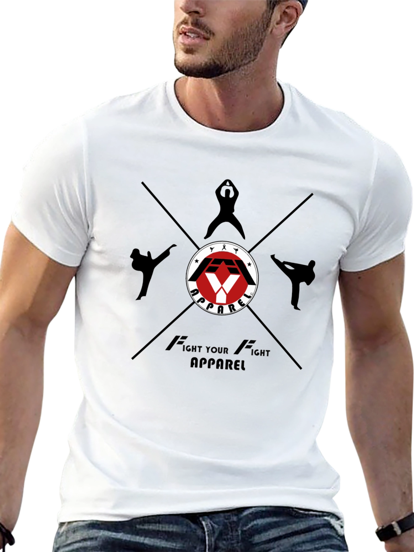 Fight Your Fight Apparel Black T-Shirt