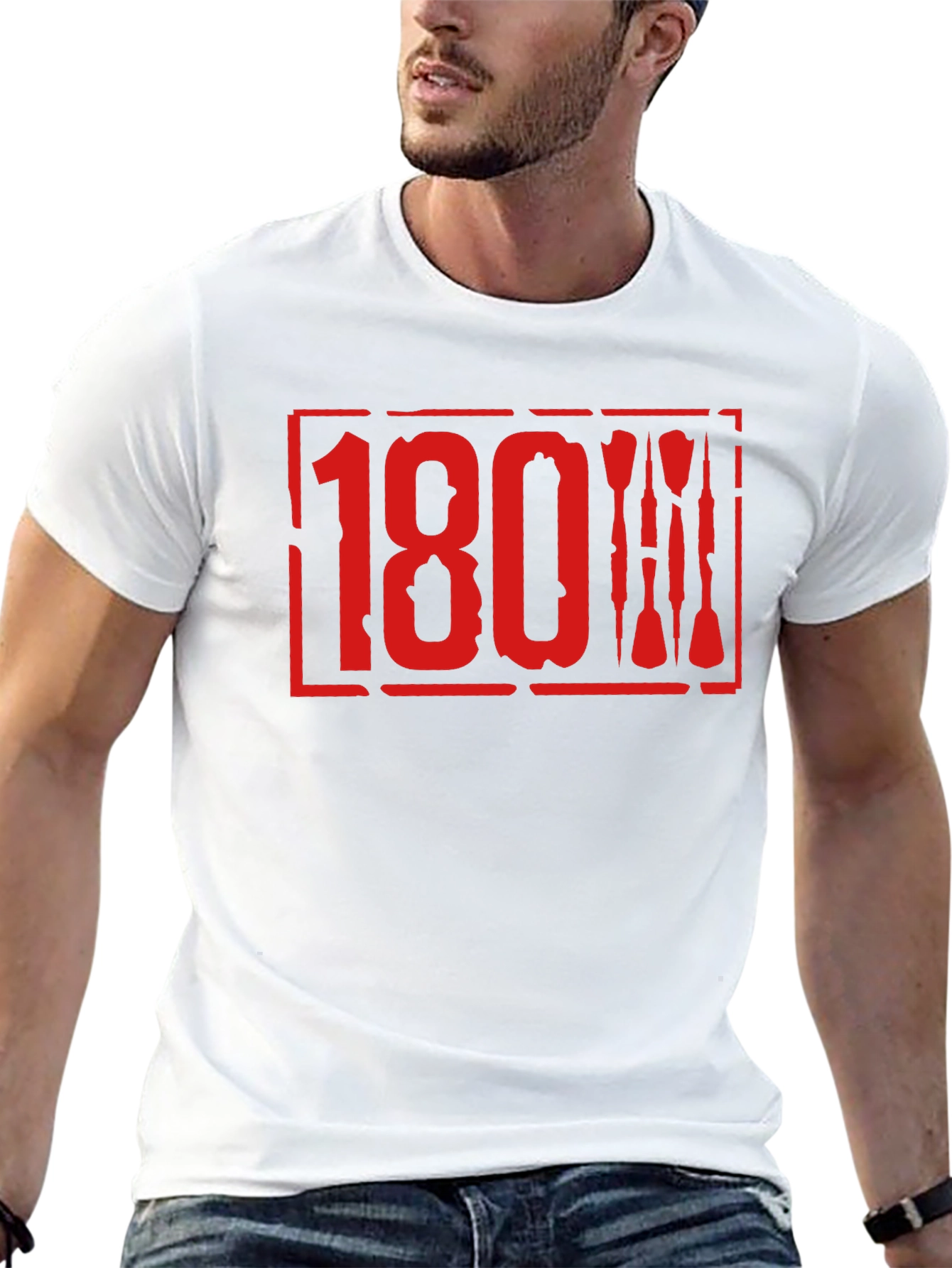 Dart T-Shirt 180 Design - Black