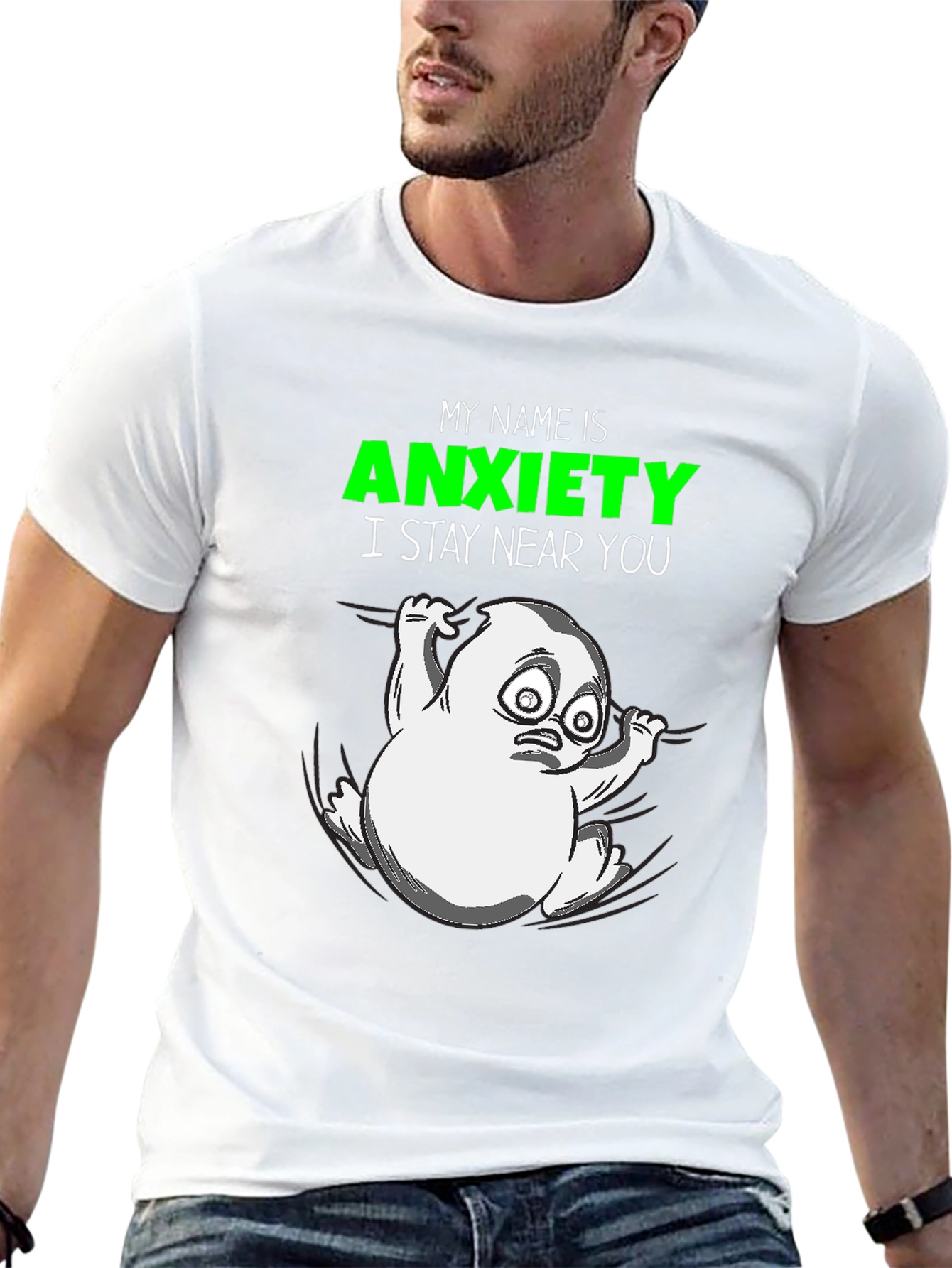 Anxiety T-Shirt - Funny Graphic Tee