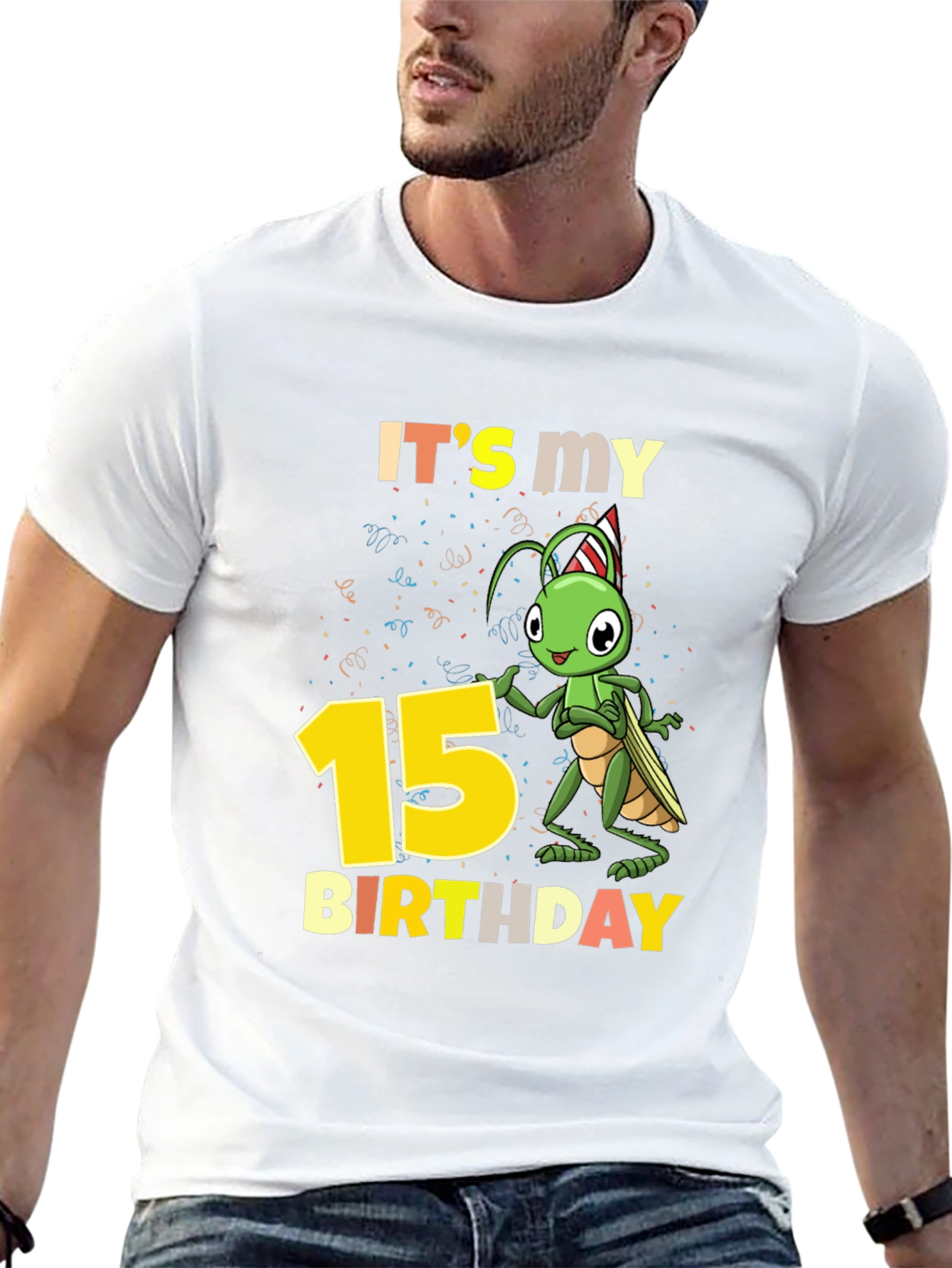 Its My 15th Birthday Grasshopper T-Shirt