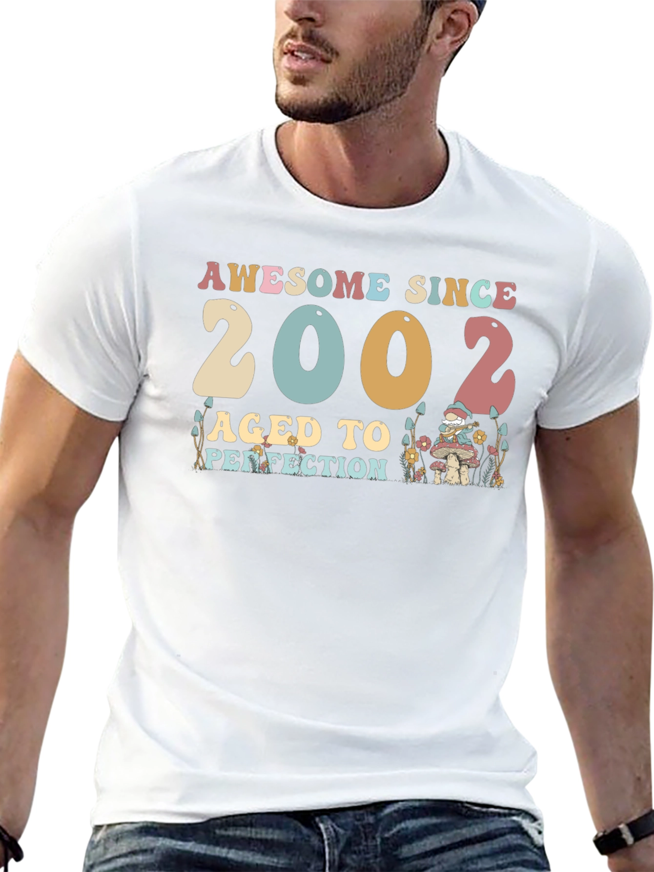 Awesome Since 2002 Graphic T-Shirt