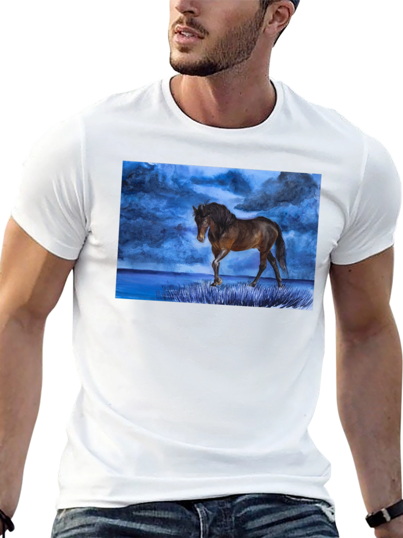 Horse Painting Graphic Tee