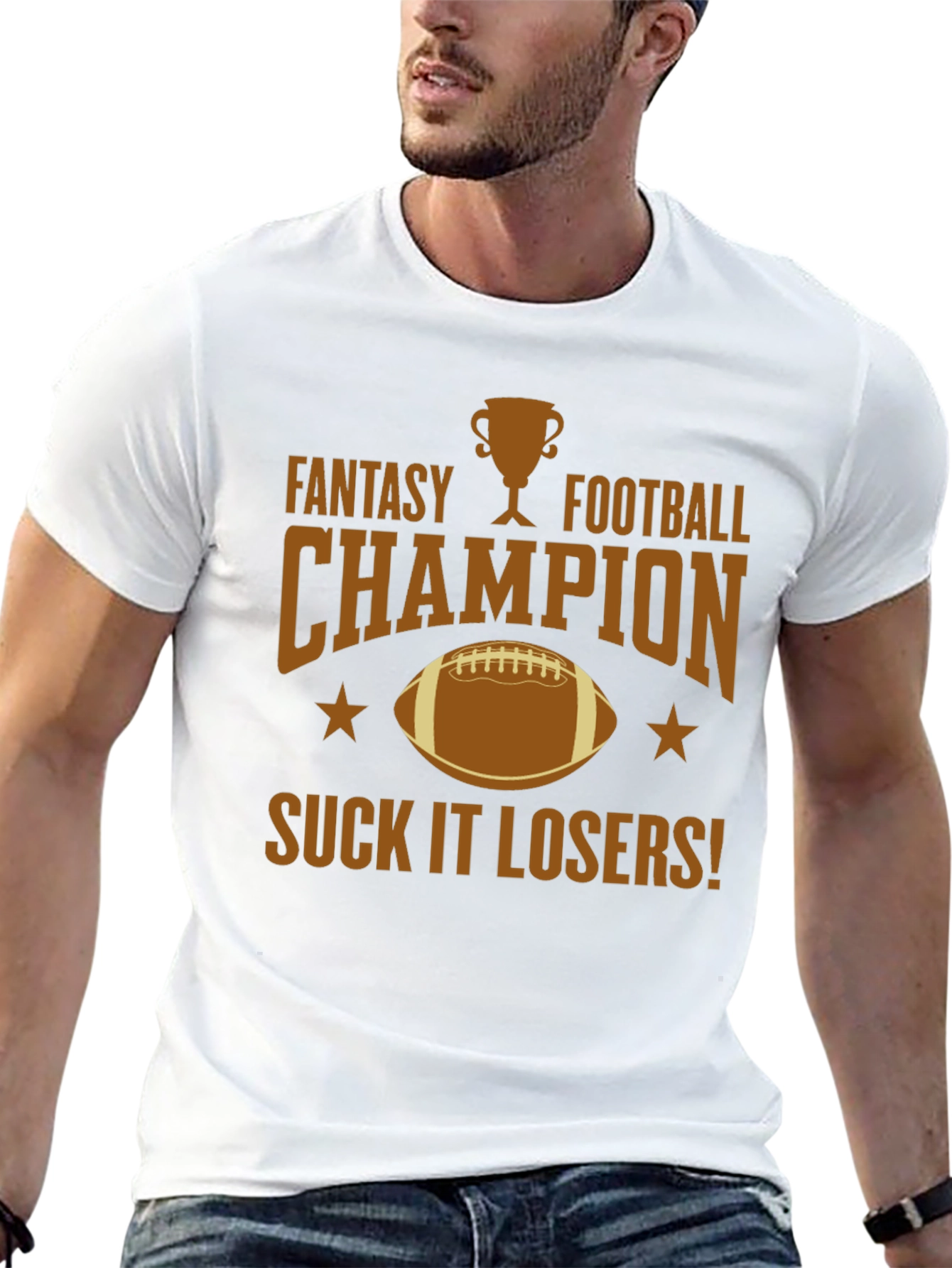 Fantasy Football Champion Graphic T-Shirt