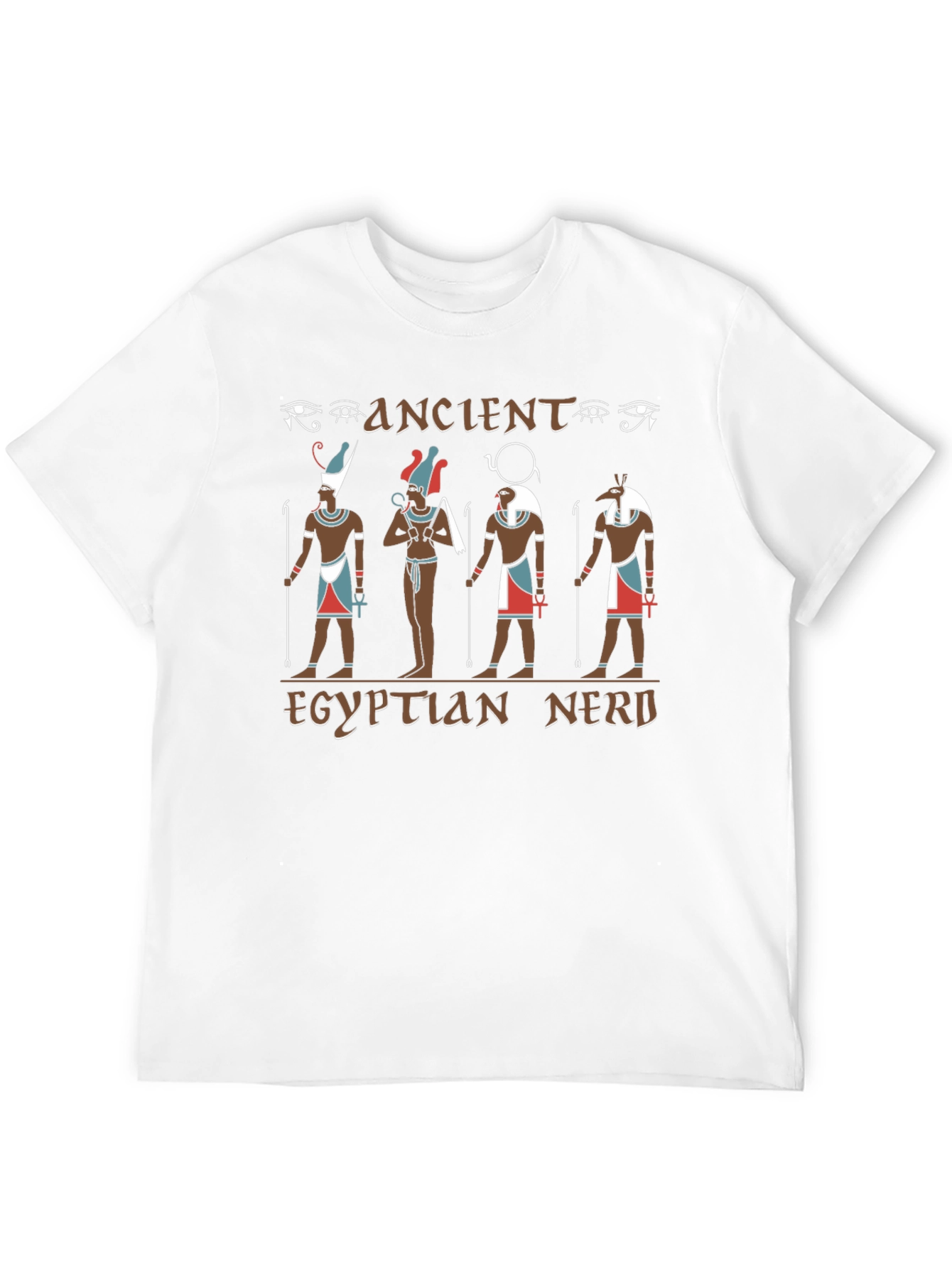 Ancient Egyptian Nerd Graphic T-Shirt