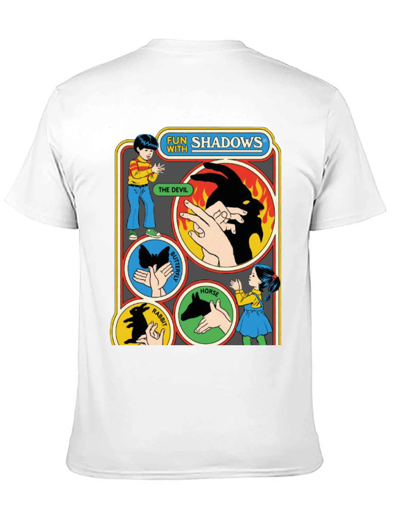 Fun With Shadows Graphic Tee