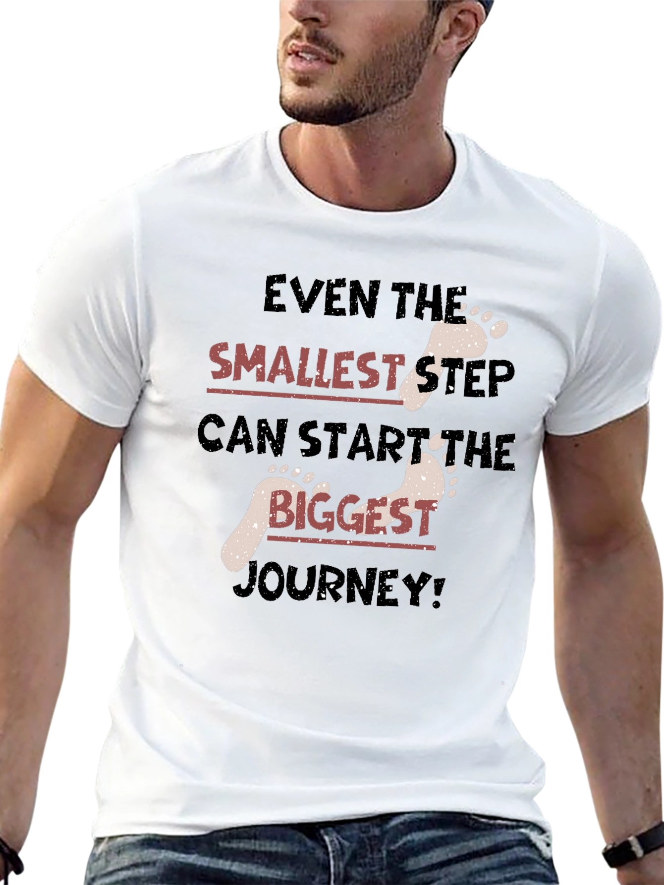 Motivational Step Journey T-Shirt