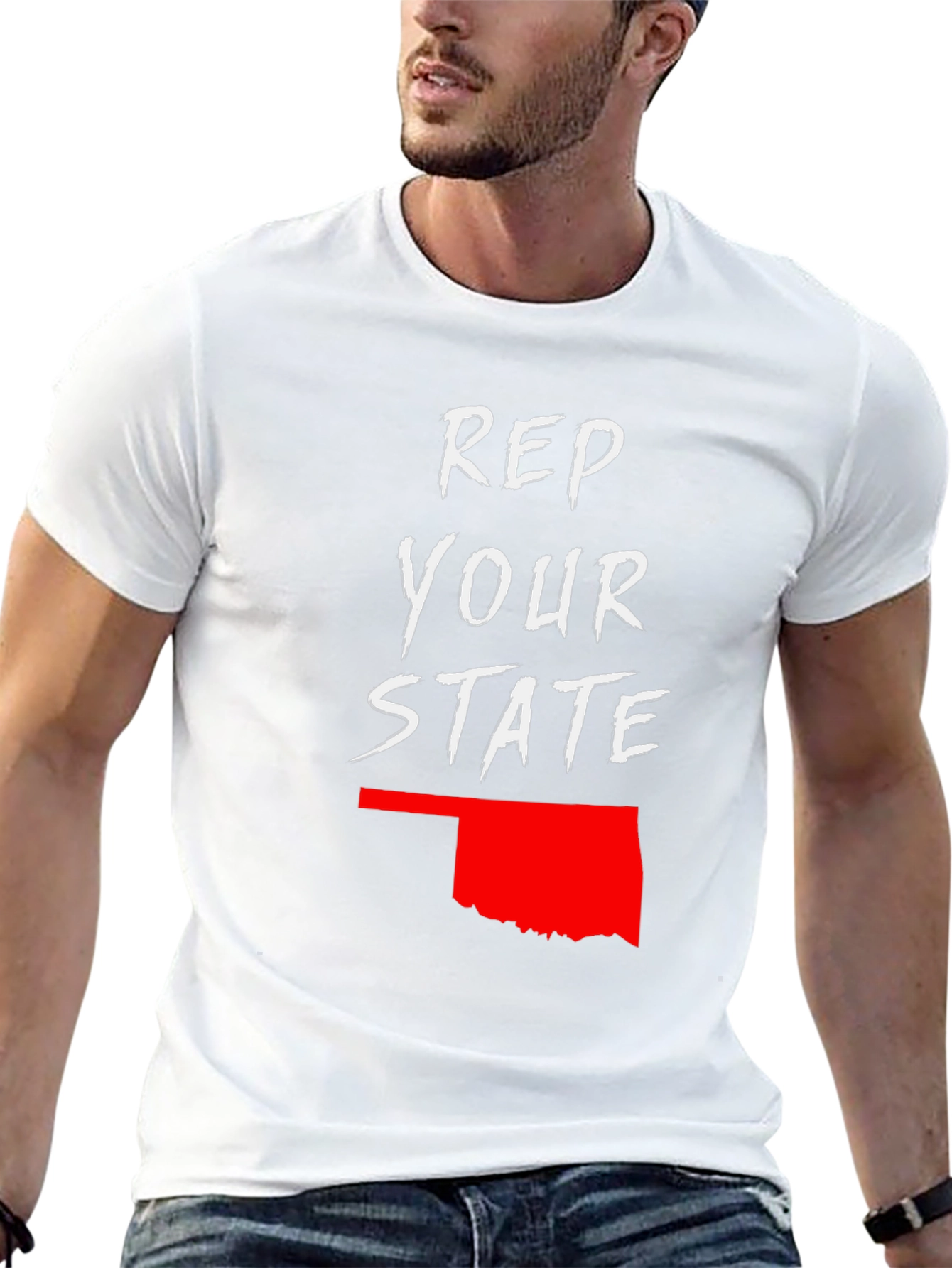Rep Your State Oklahoma Graphic Tee