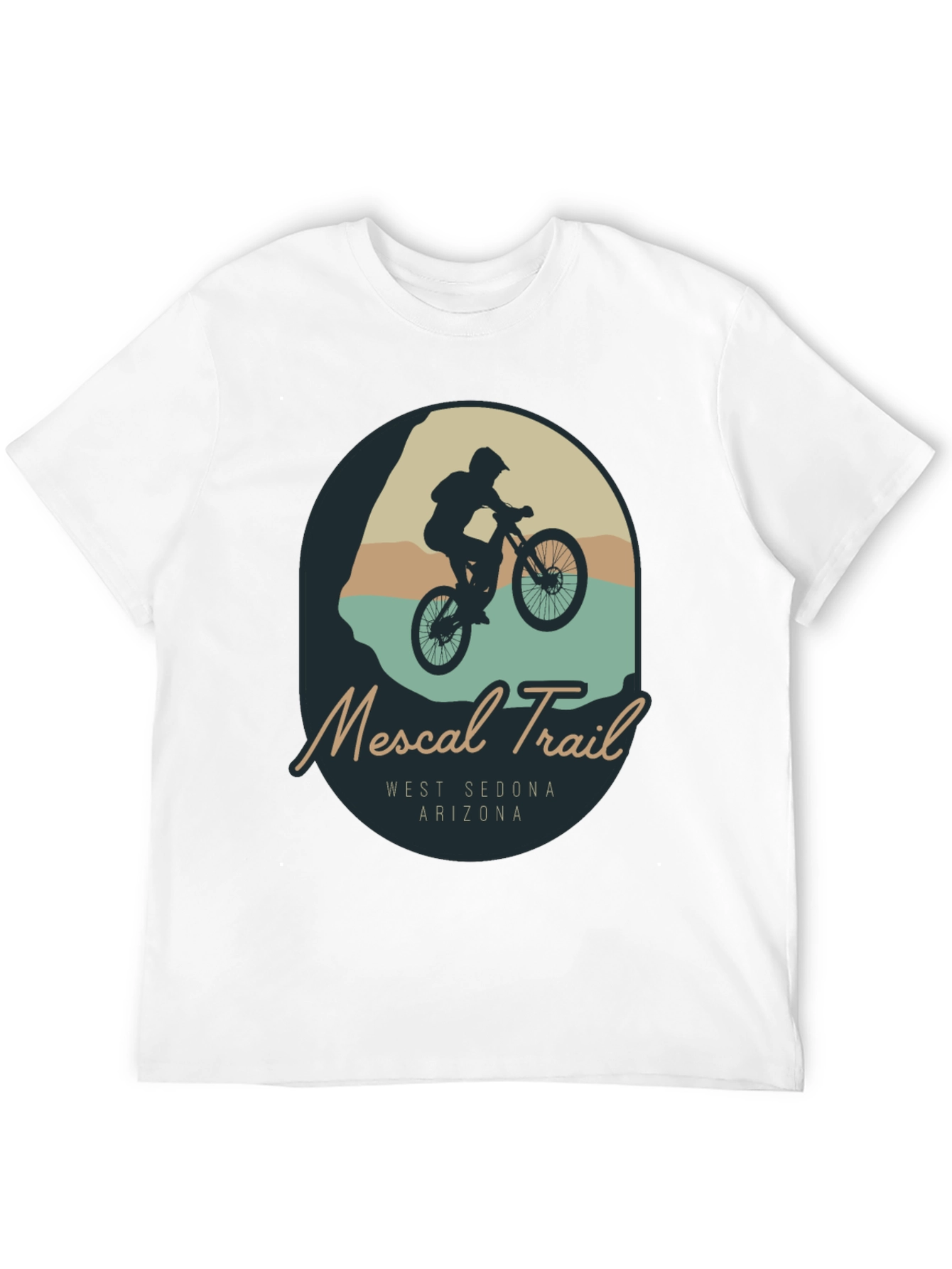 Mescal Trail T-Shirt - Mountain Biking Design