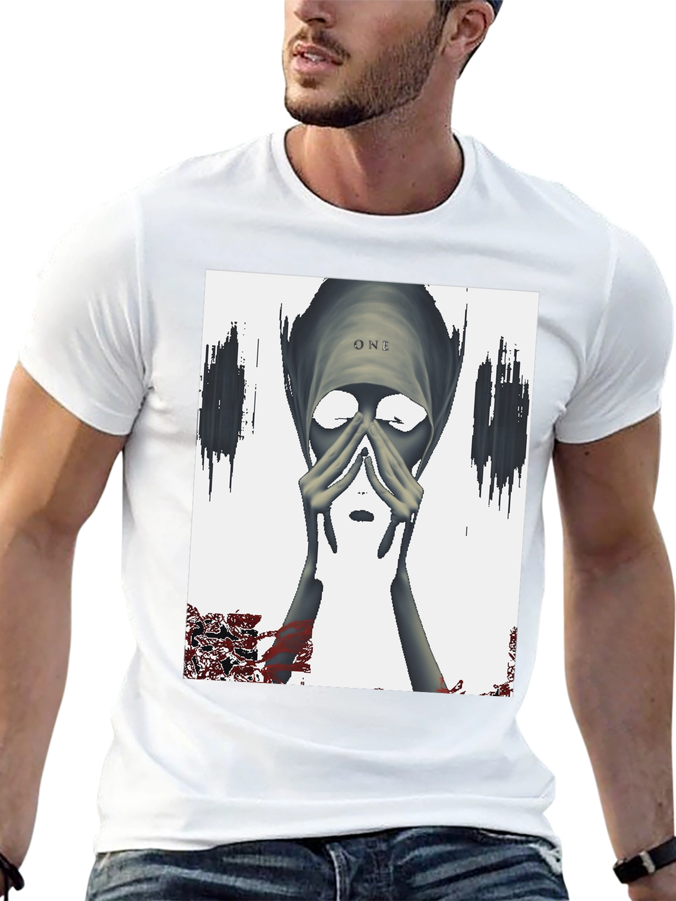 Abstract ONE Graphic T-Shirt