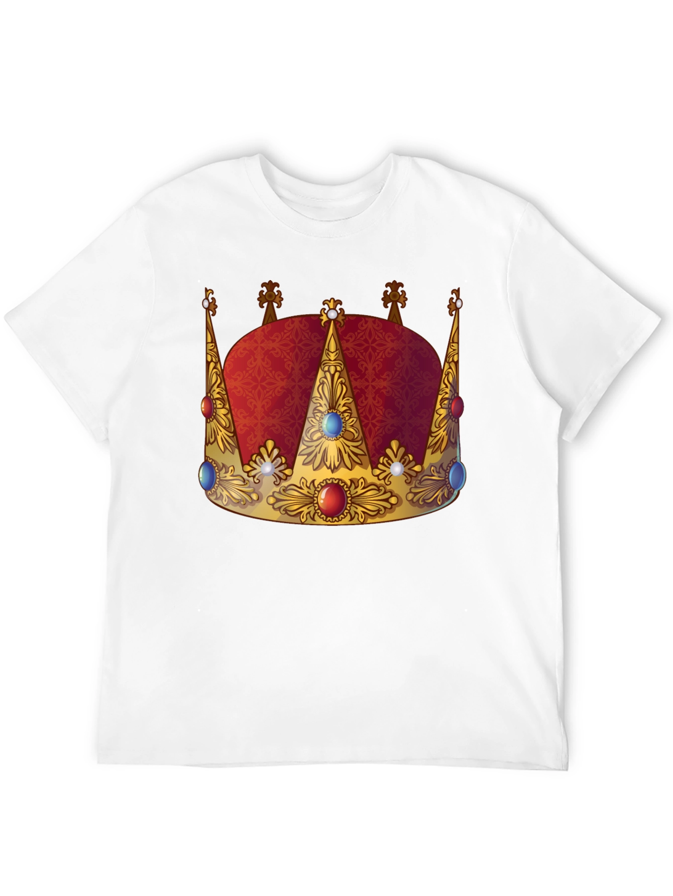 King Crown Graphic T-Shirt - Bold Statement Tee