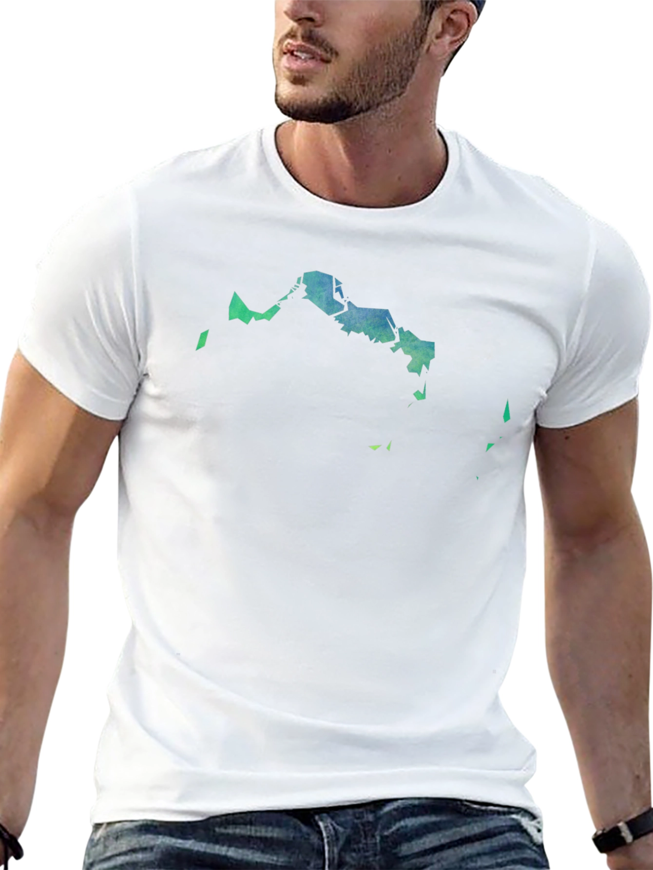 Bahamas Map Graphic Tee - Island Vibes