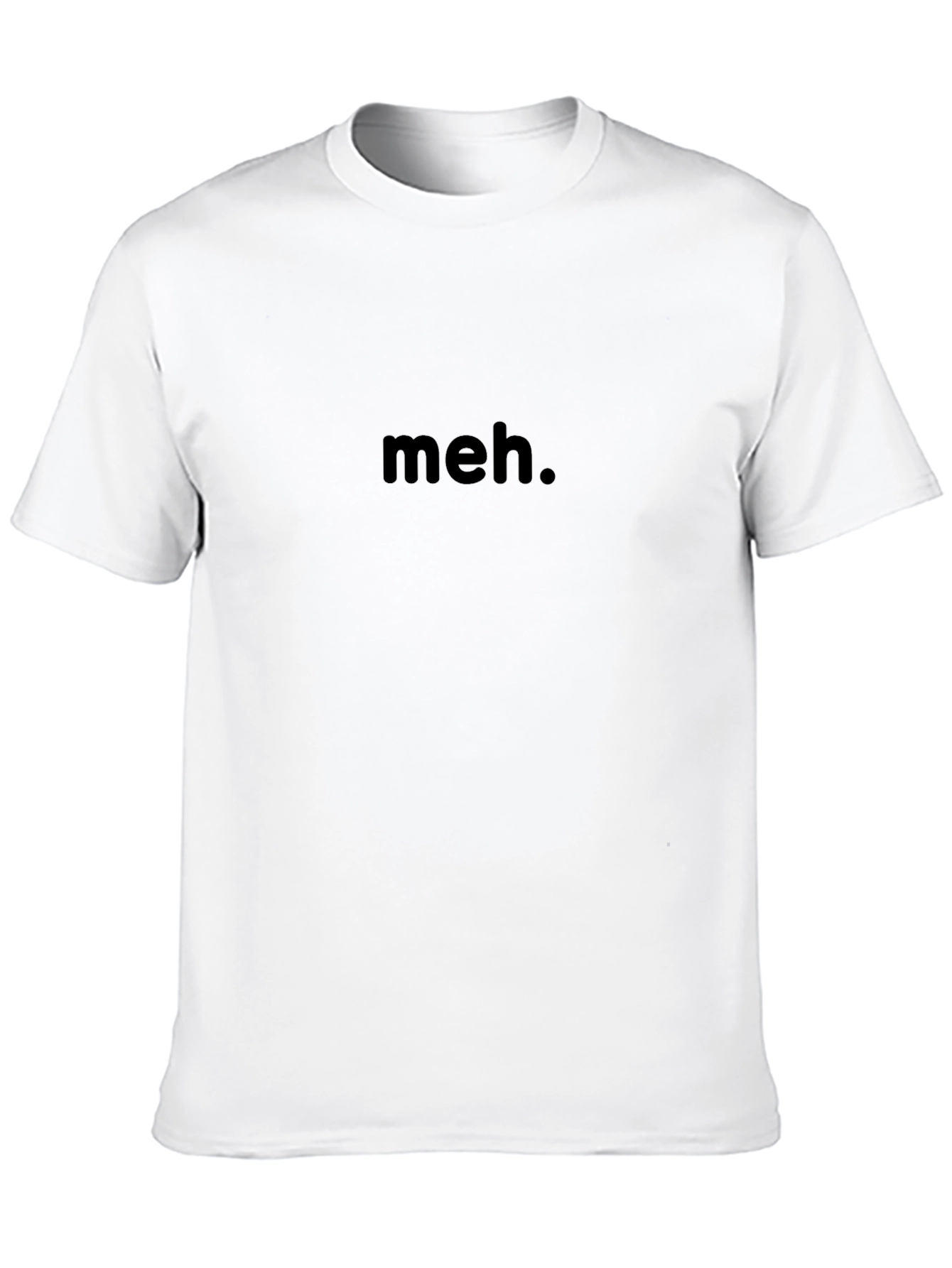Meh Graphic T-Shirt - Casual Style