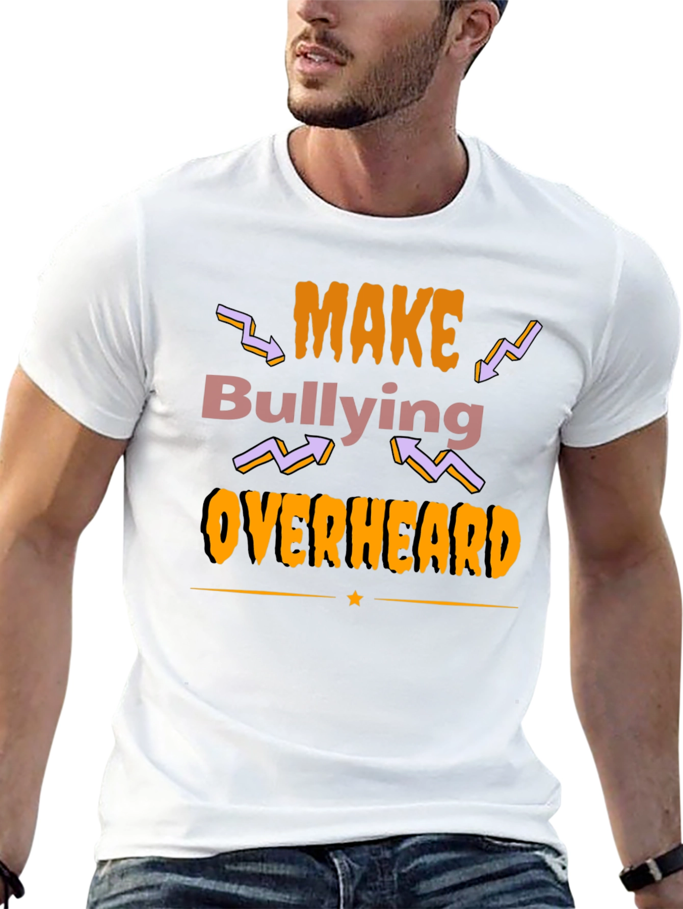 Make Bullying Overheard Graphic T-Shirt