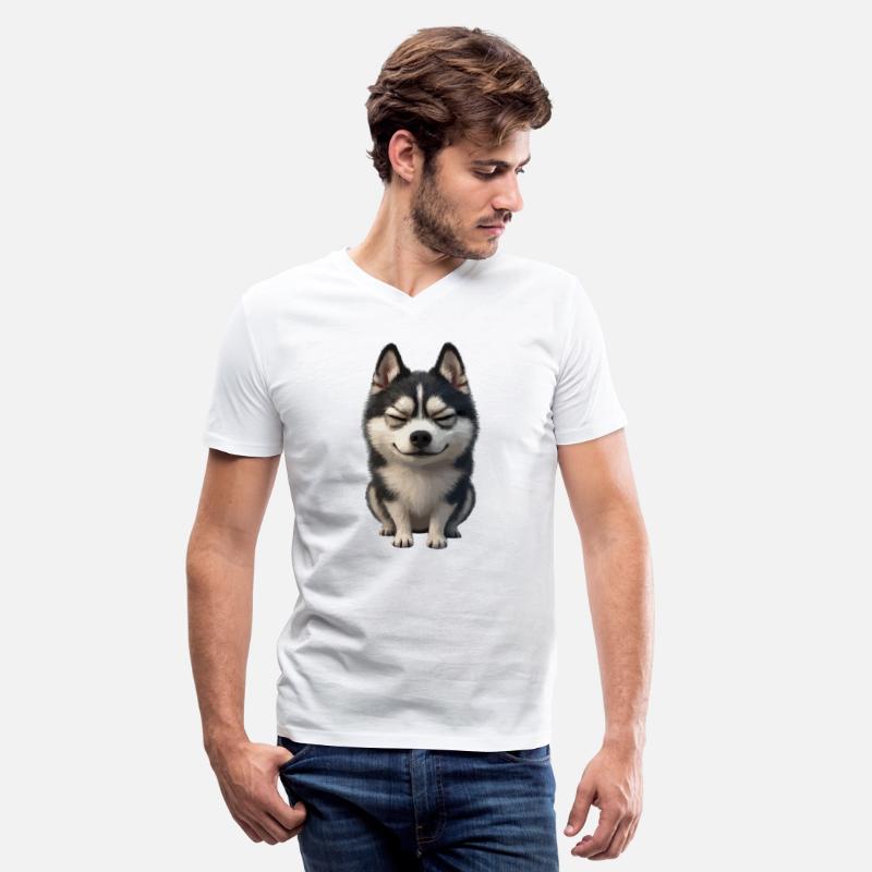 Leave Husky Zen Meditation Relaxation Motive