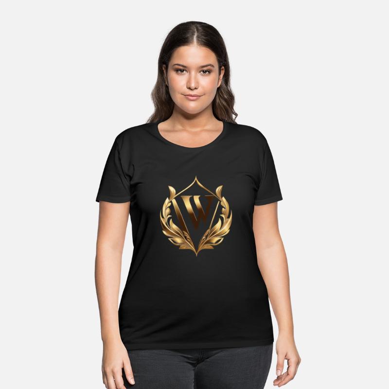 Logo On A White Background With Gold Elements