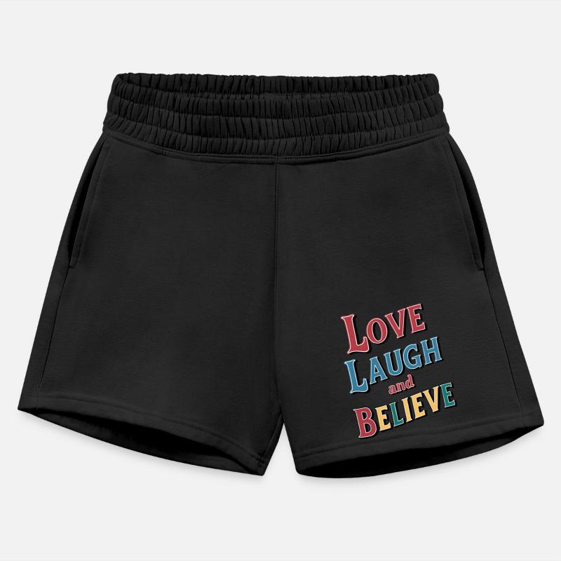 Love Laugh and Believe Inspirational Quote