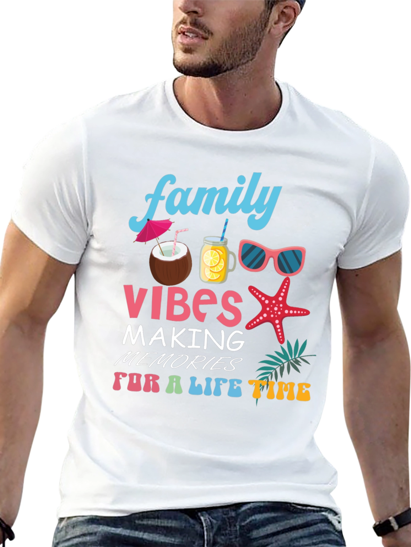 Family Vibes Summer T-Shirt
