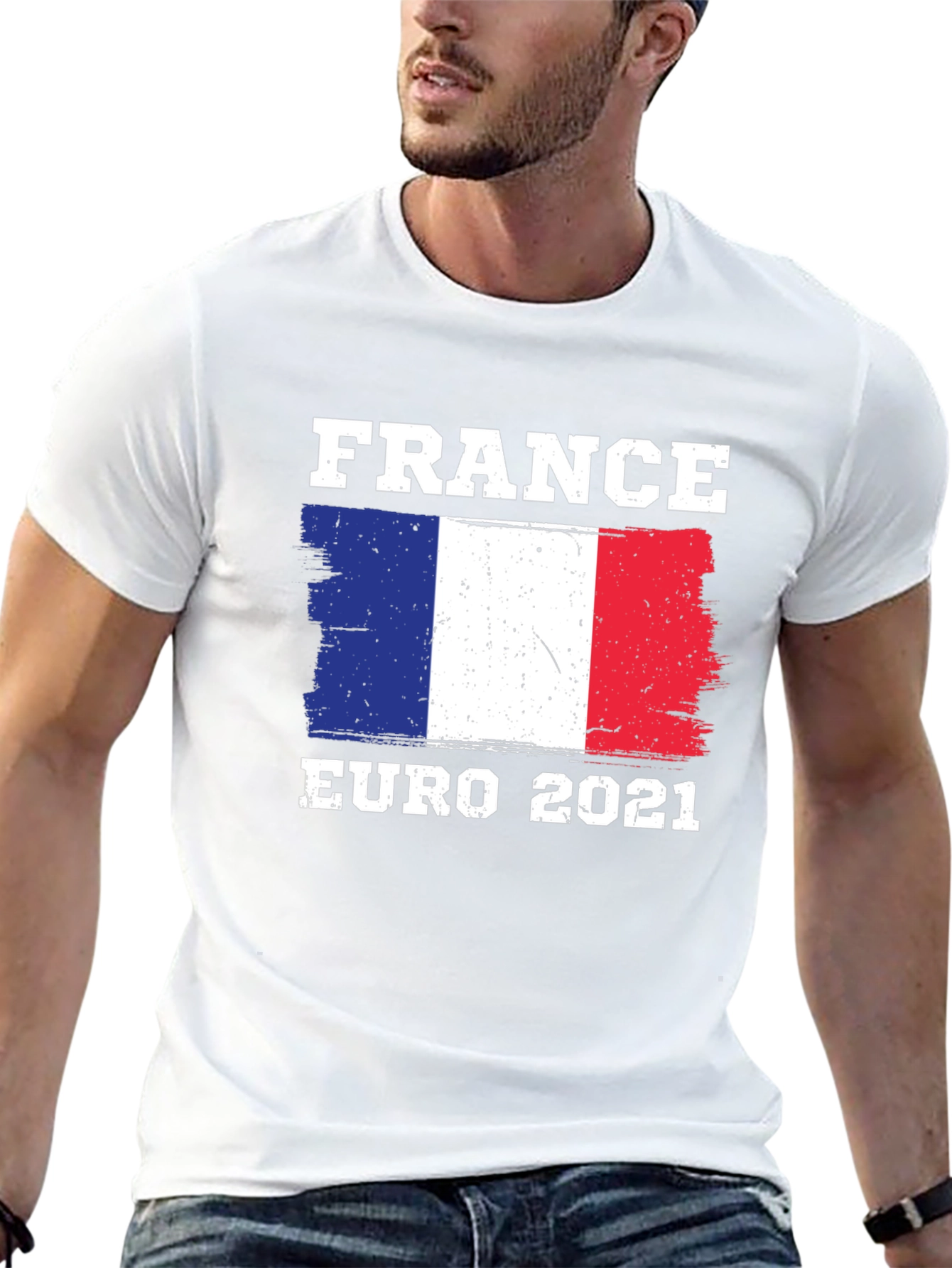 France Euro 2021 T-Shirt - Black