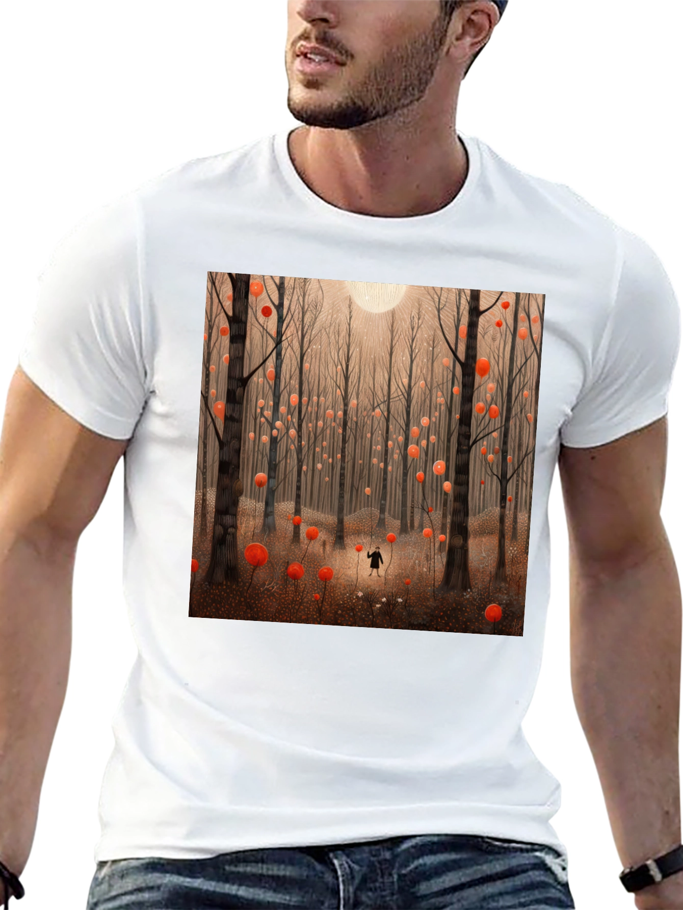 Forest of Balloons Graphic Tee