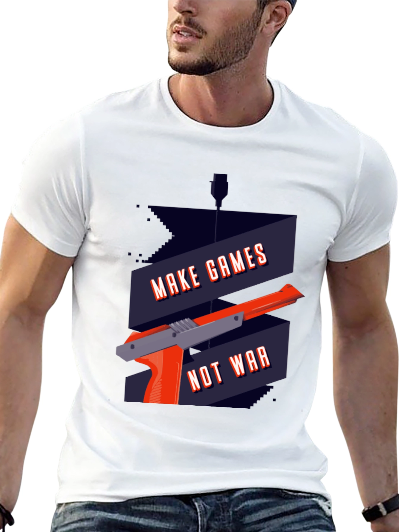 Make Games Not War T-Shirt