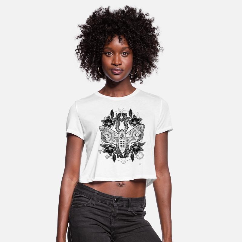 Minimalist Moth Insect Gothic Wicca Pagan Witch Ae