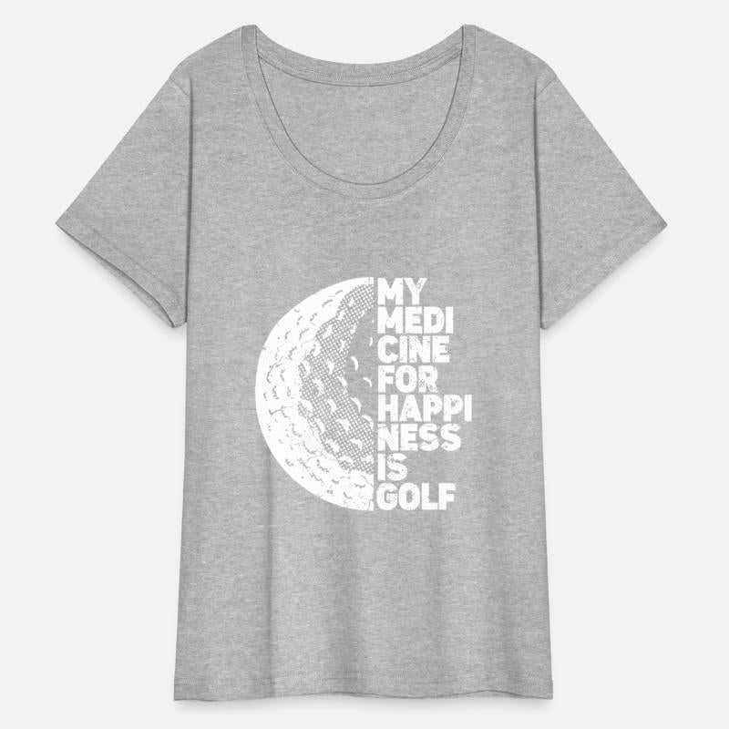 My Medicine for Happiness Ball Sports Athlete Golf