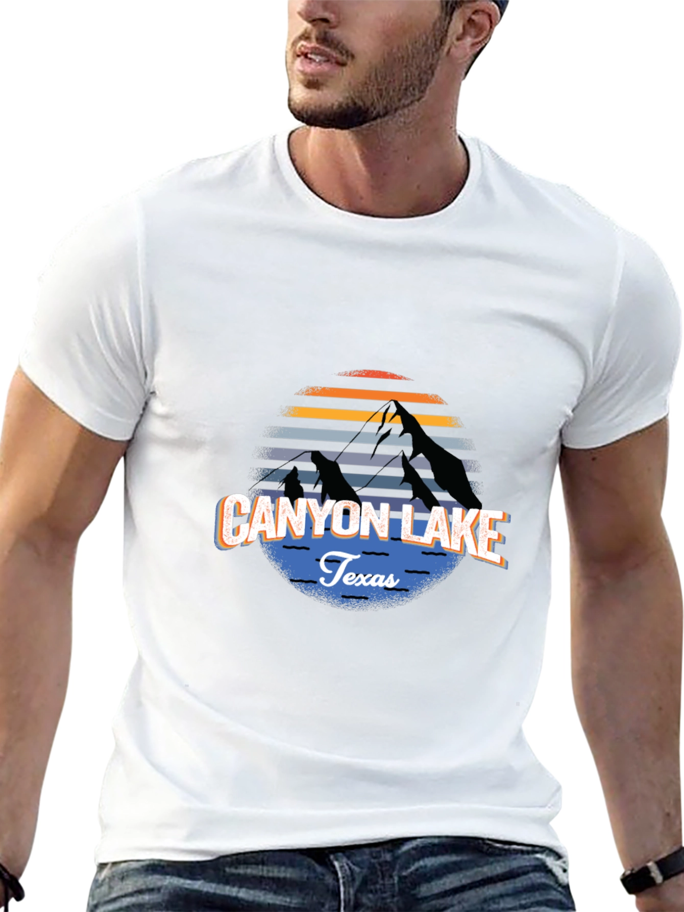 Canyon Lake Texas Retro T-Shirt