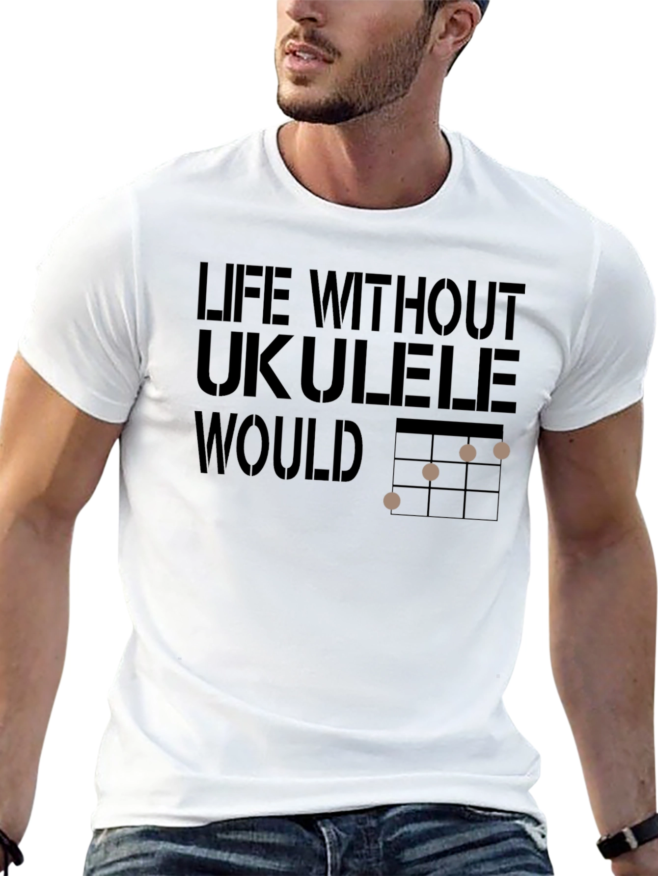 Ukulele Life T-Shirt - Music Lover Tee