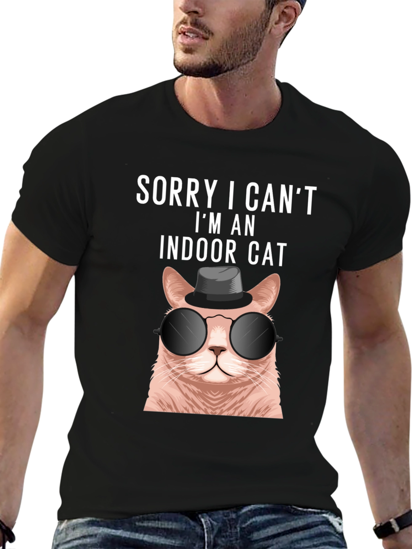 Indoor Cat T-Shirt - Funny Cat Lover Tee