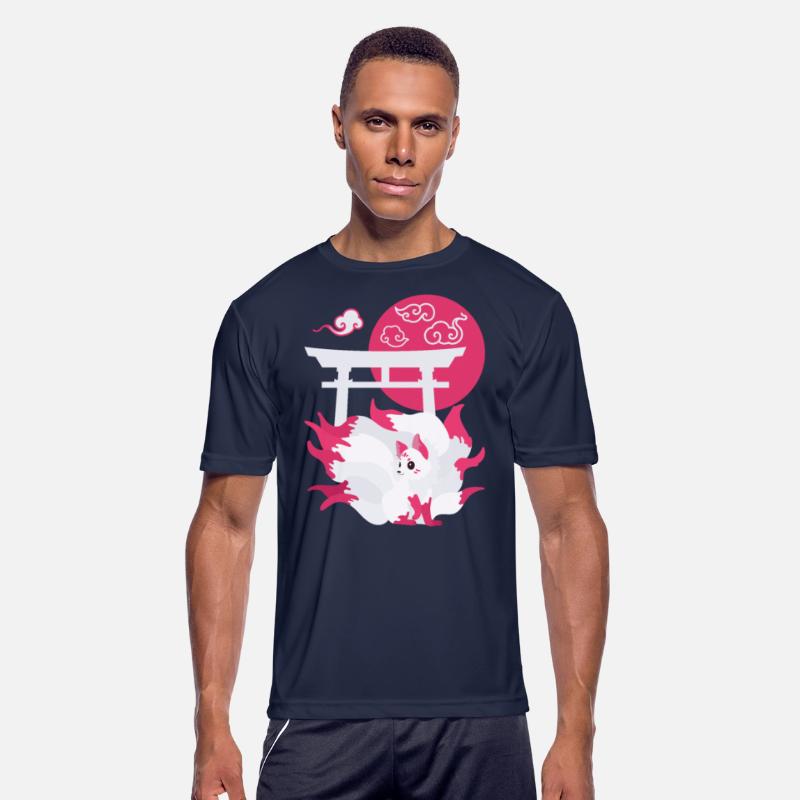 Nine Tailed Japanese Anime Fox Kitsune