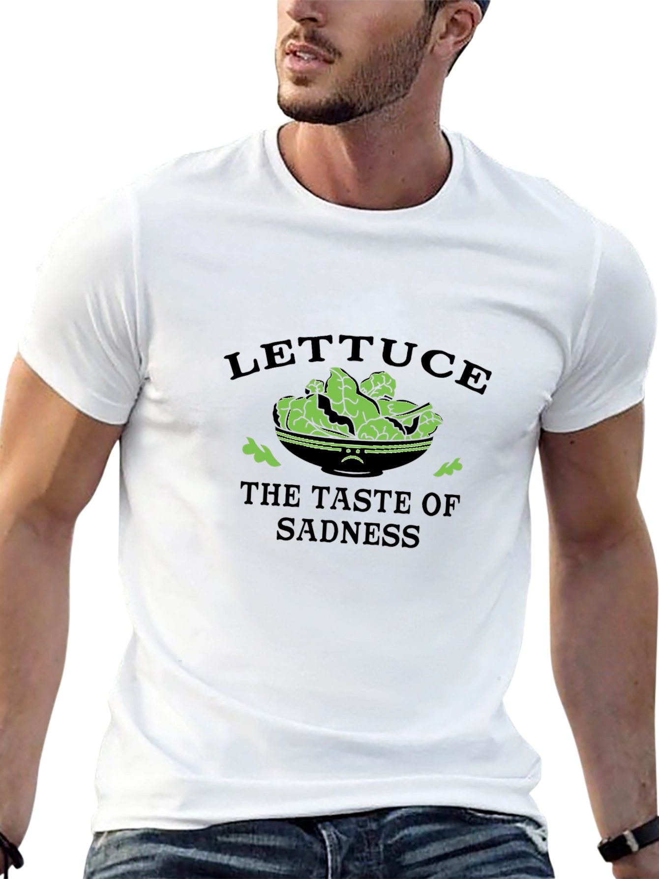 Lettuce Taste of Sadness Graphic T-Shirt