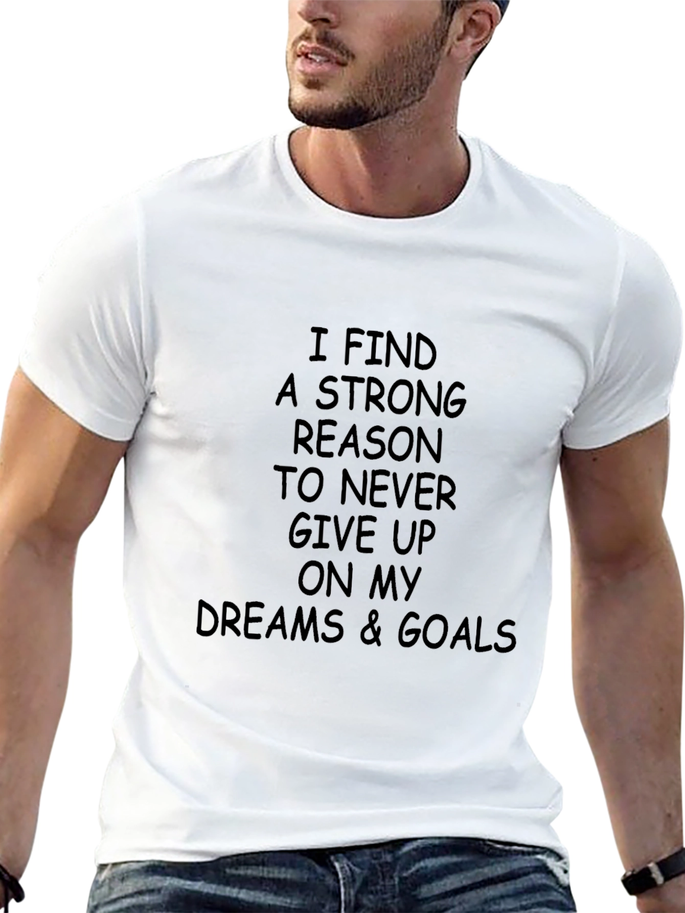 Motivational Graphic T-Shirt: Strong Reason