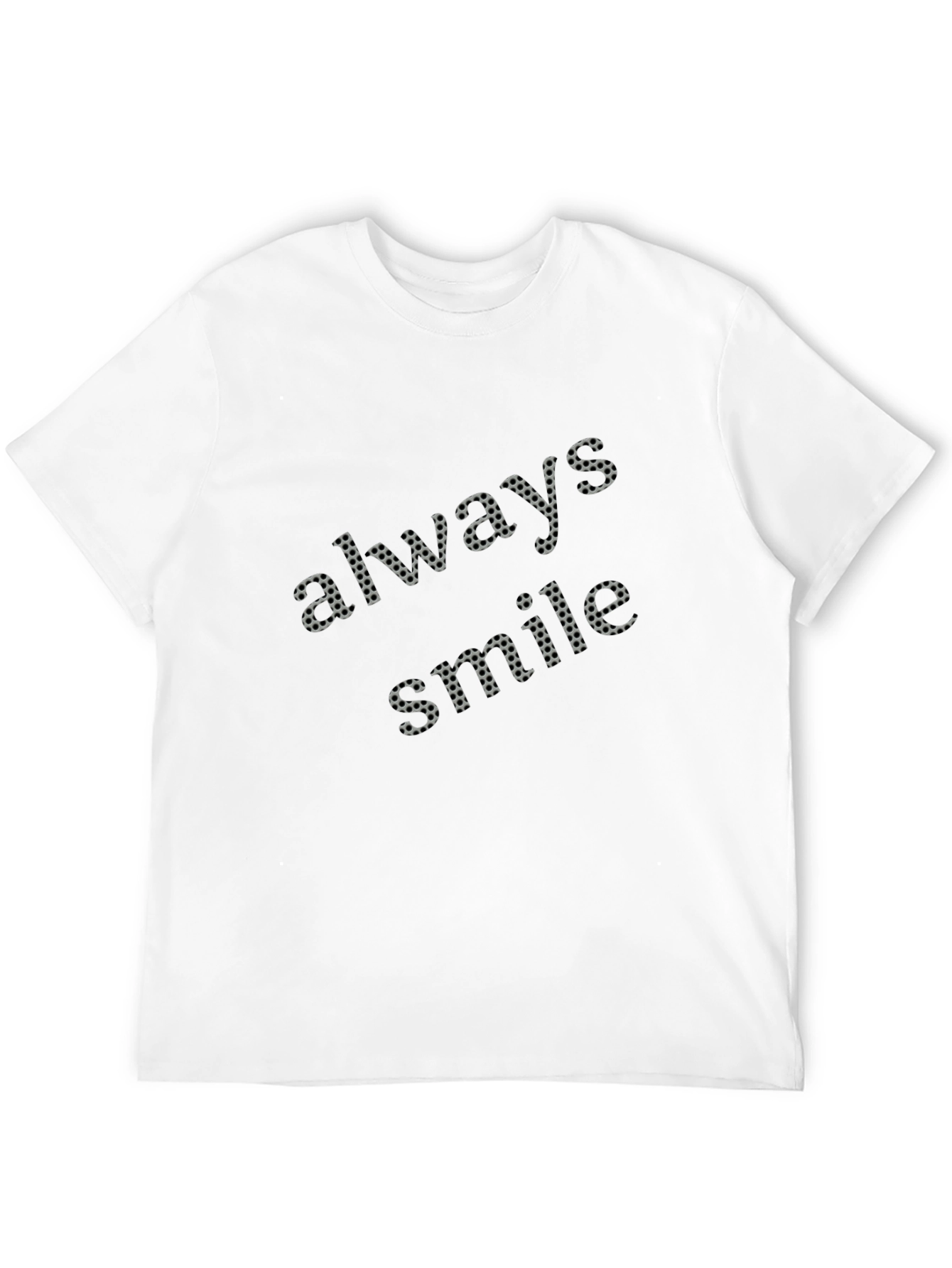 Always Smile Graphic Tee - Stylish Casual Wear