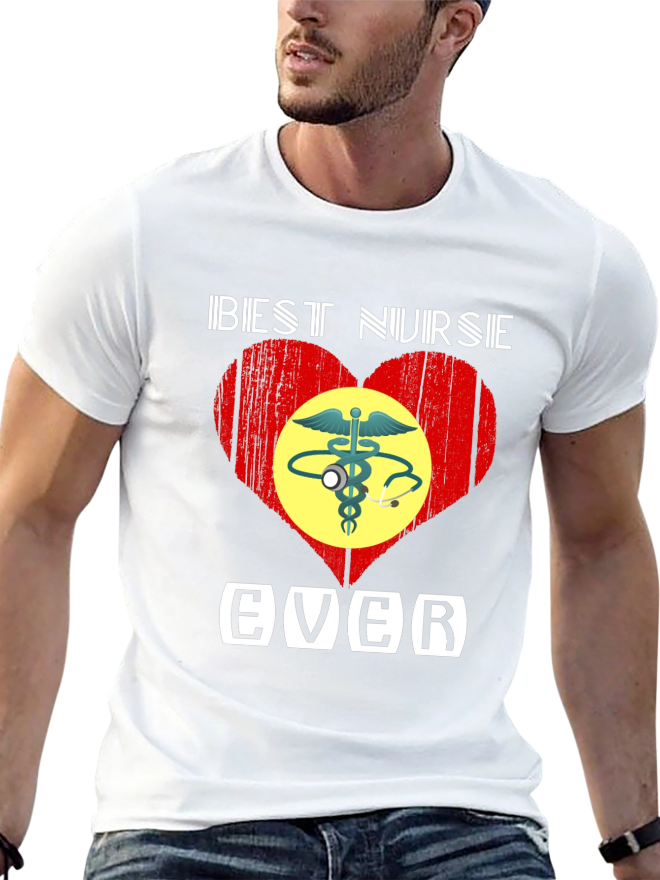 Best Nurse Ever Graphic T-Shirt