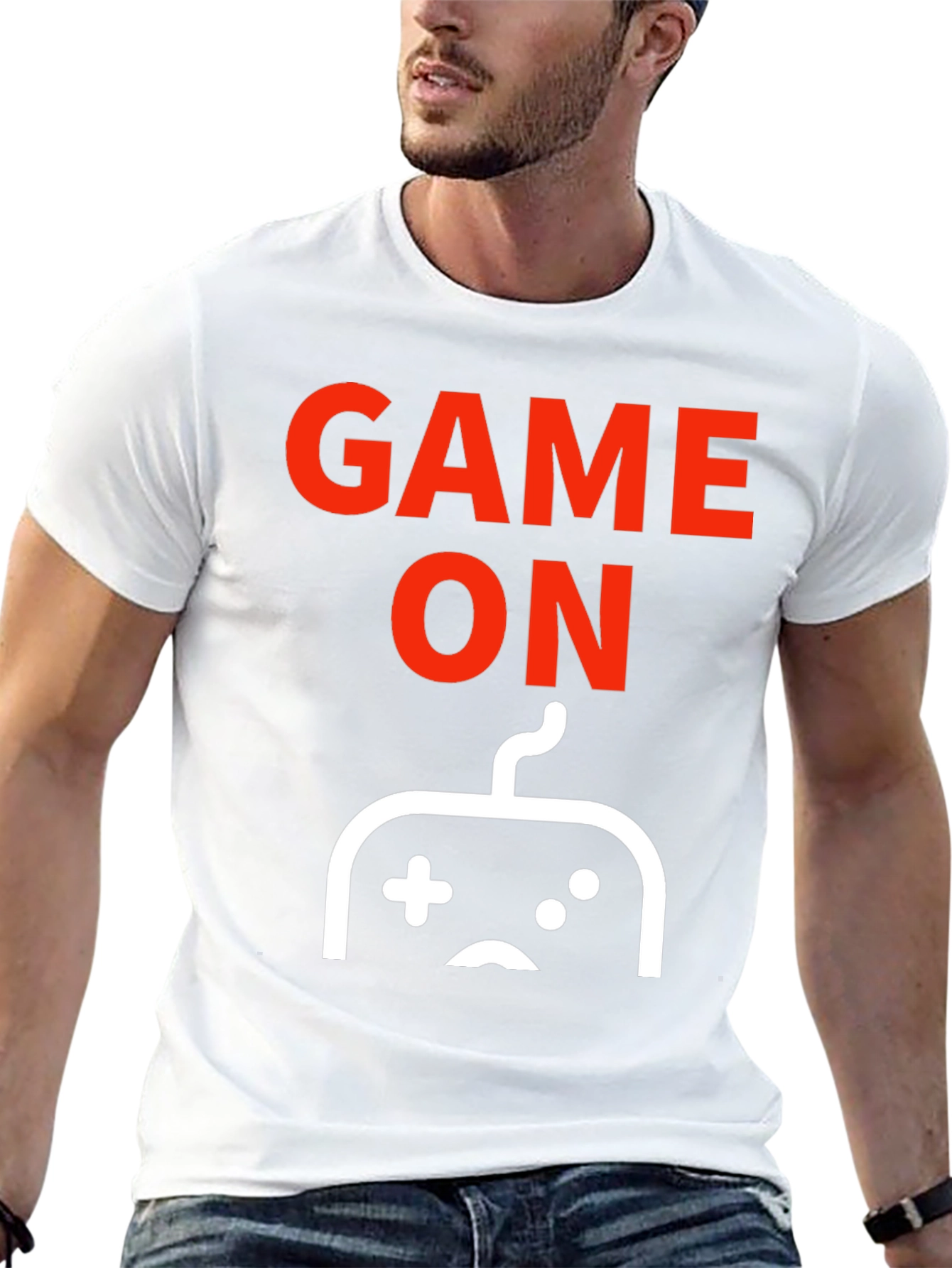 Game On Black T-Shirt - Gamer Apparel