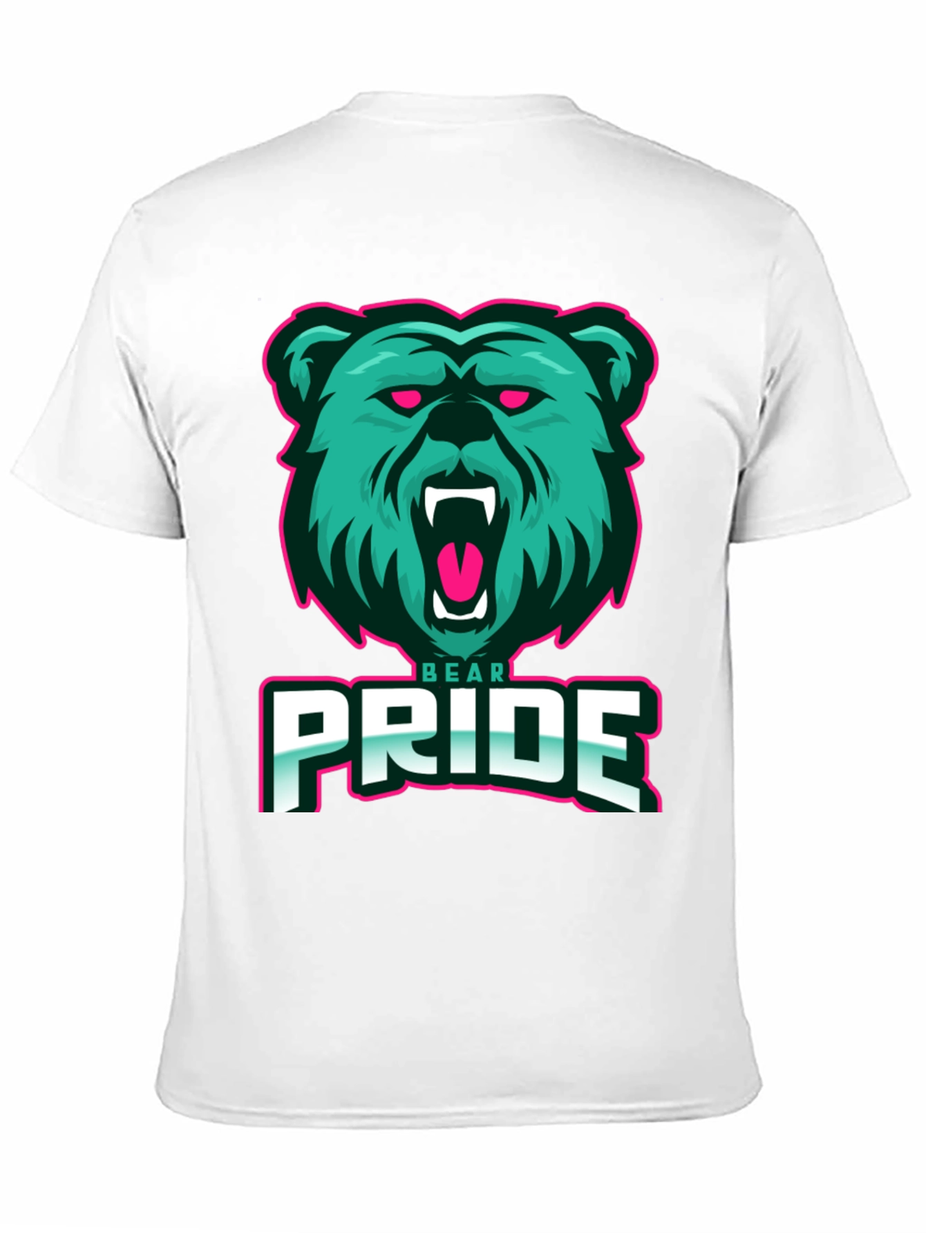Bear Pride Graphic Tee - Mens Black T-Shirt