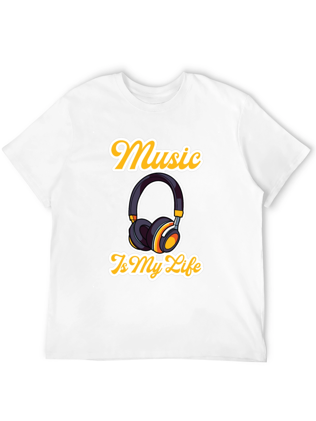 Music Is My Life T-Shirt - Graphic Tee