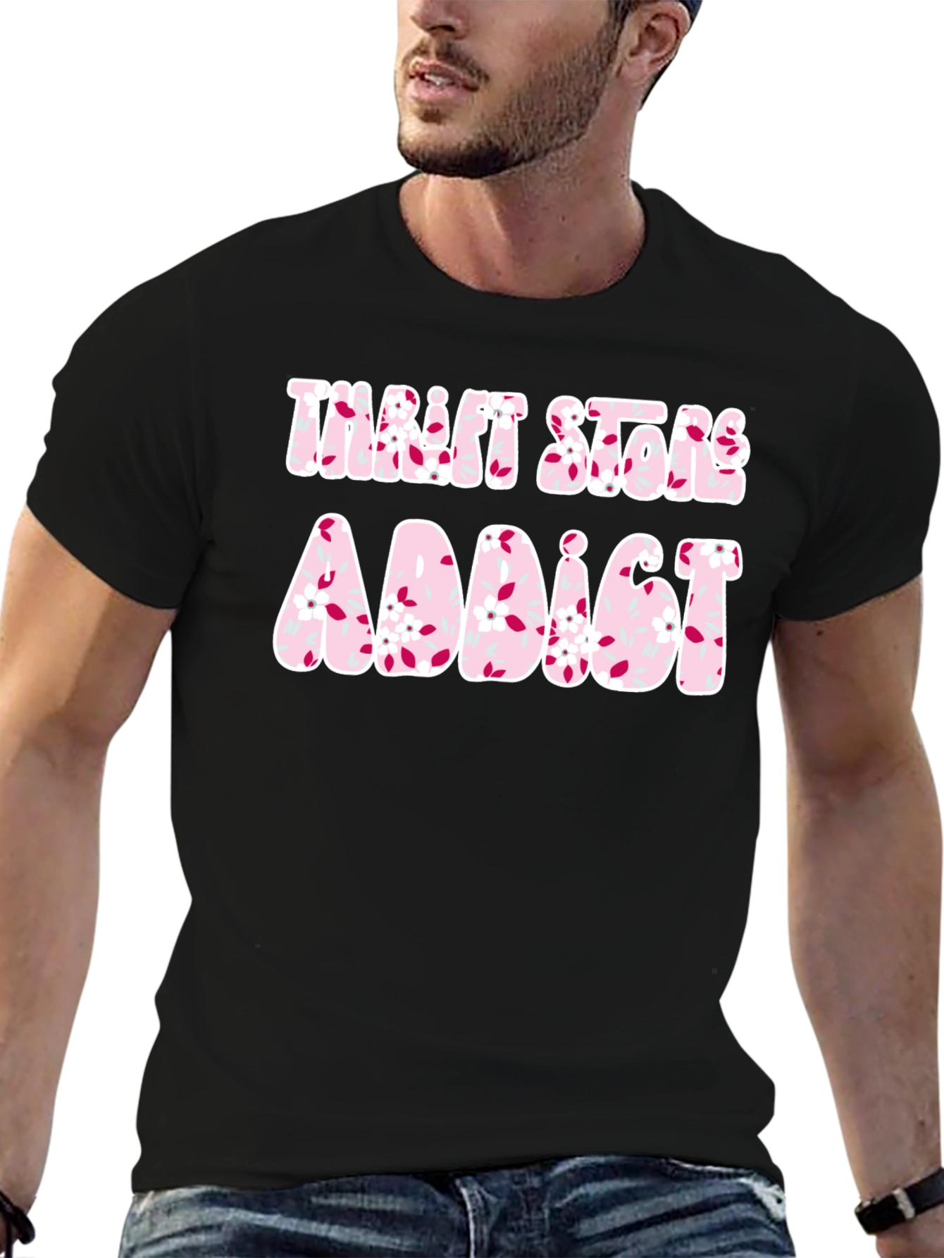 Thrift Store Addict Graphic Tee
