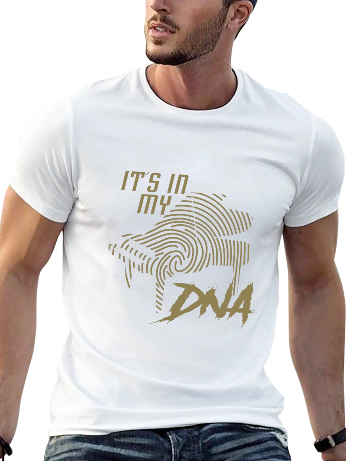 Its In My DNA Snake Graphic T-Shirt