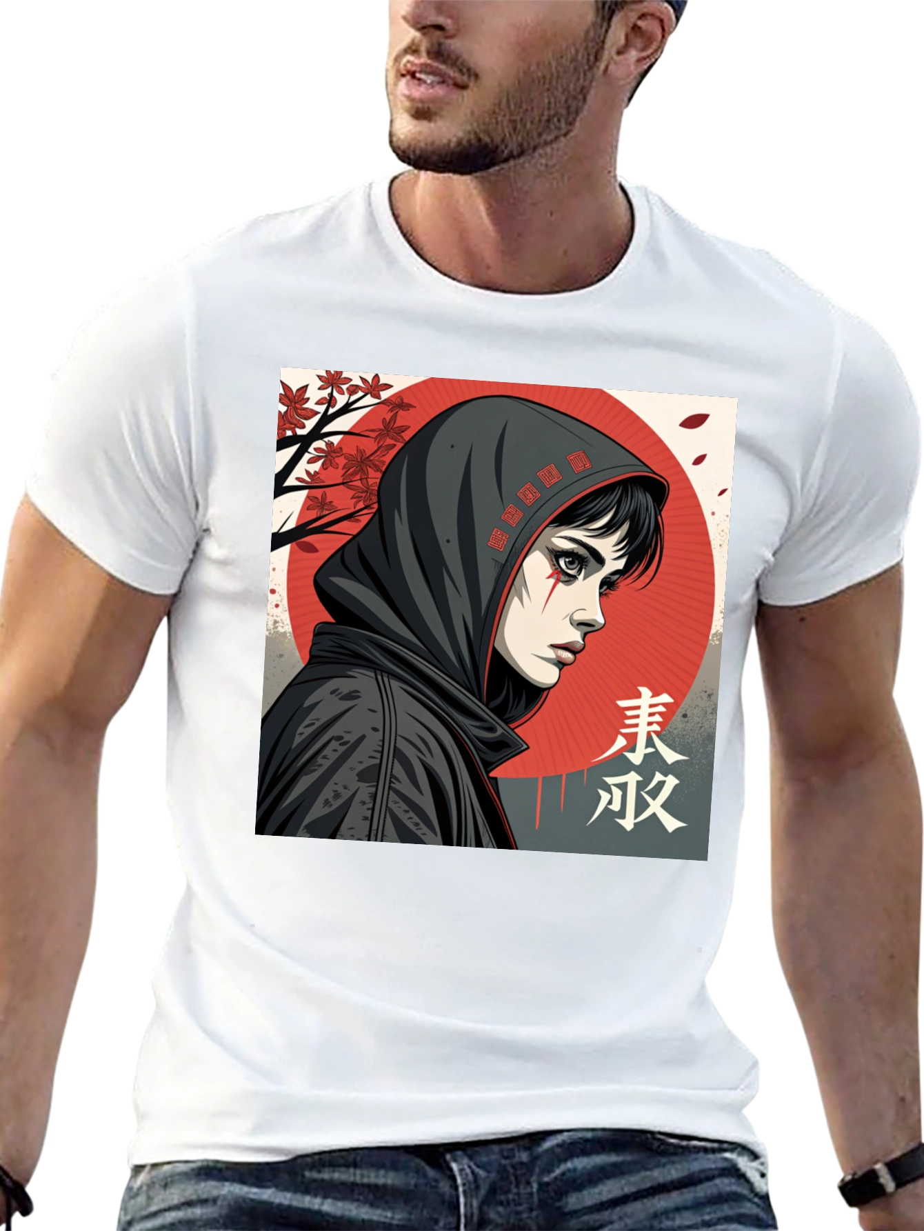 Hooded Samurai T-Shirt