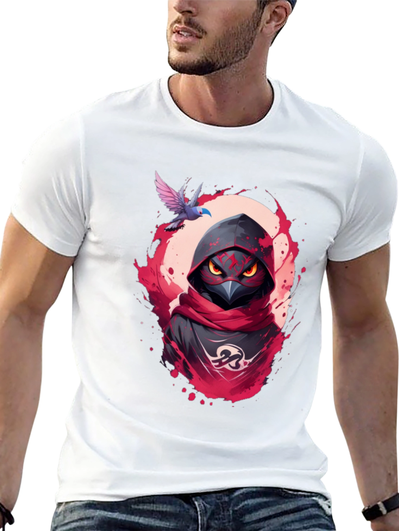 Raven Ninja Graphic Tee