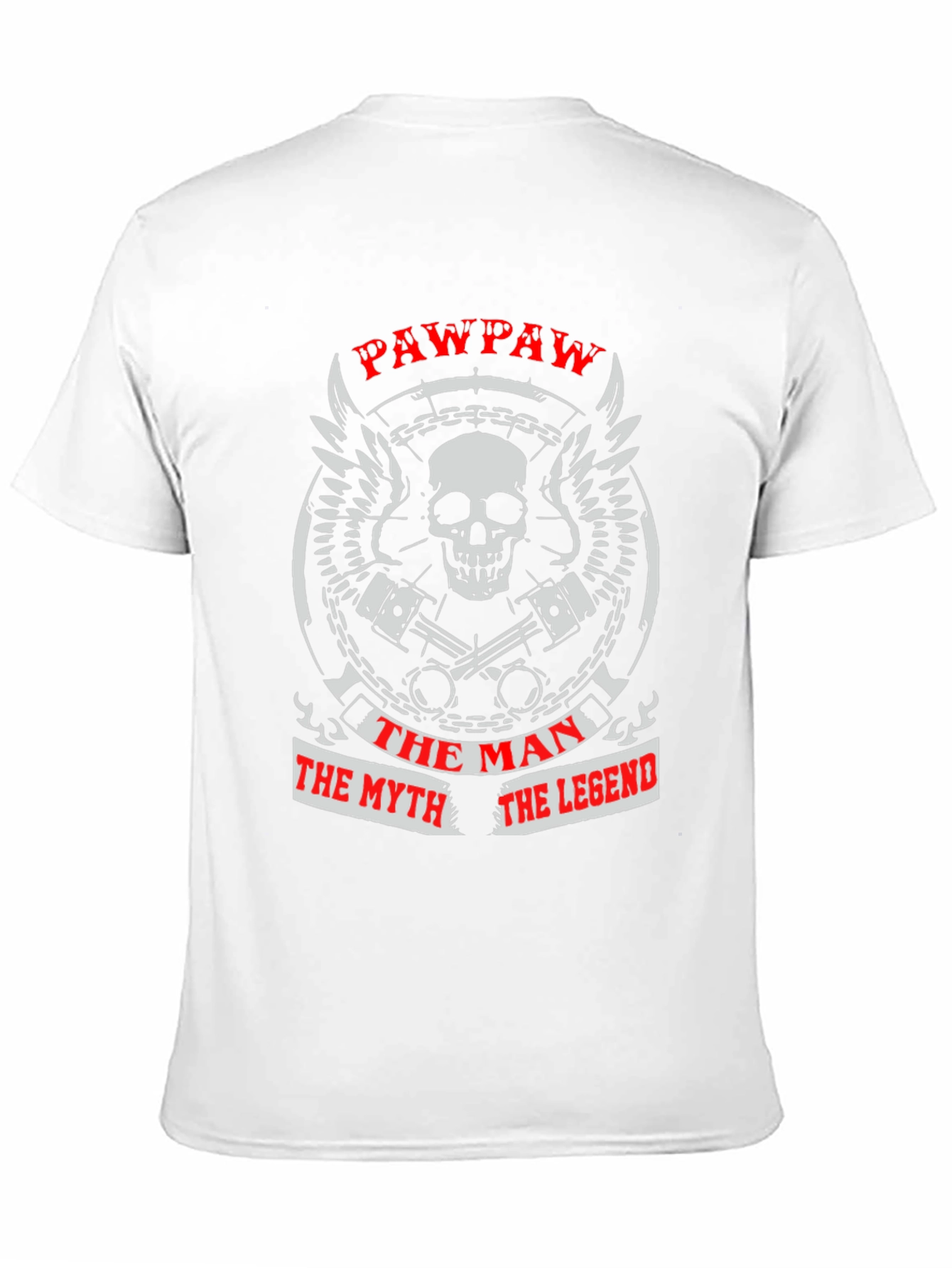 Pawpaw Motorcycle Graphic T-Shirt