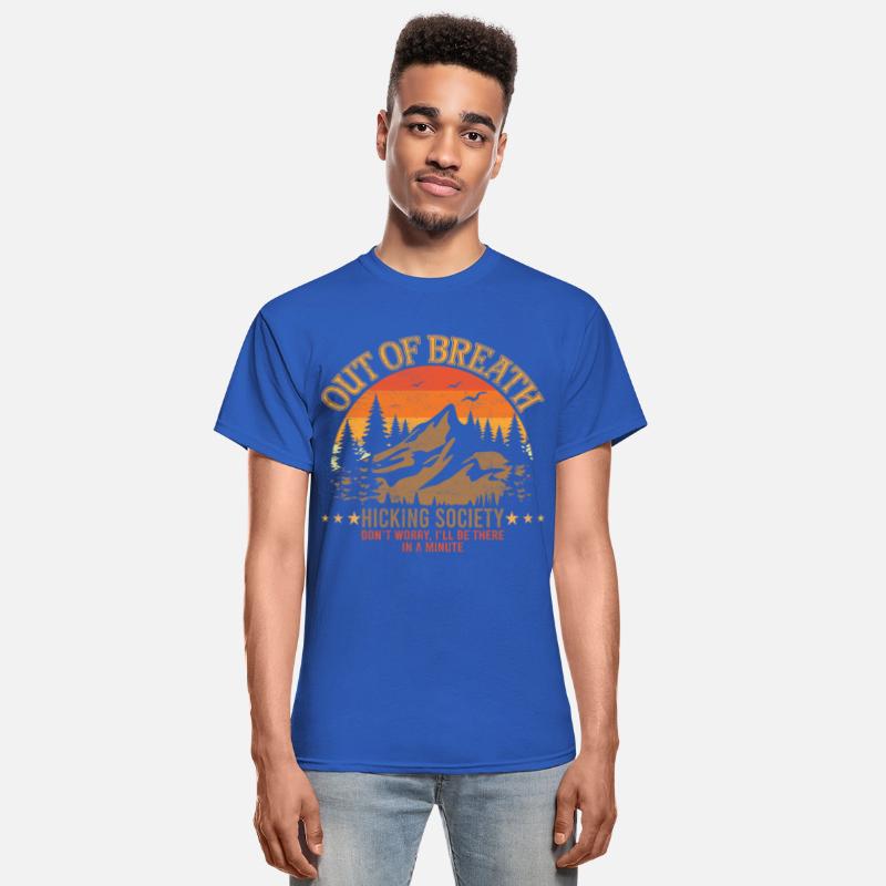 Out of Breath Hiking Society Vintage Hiking